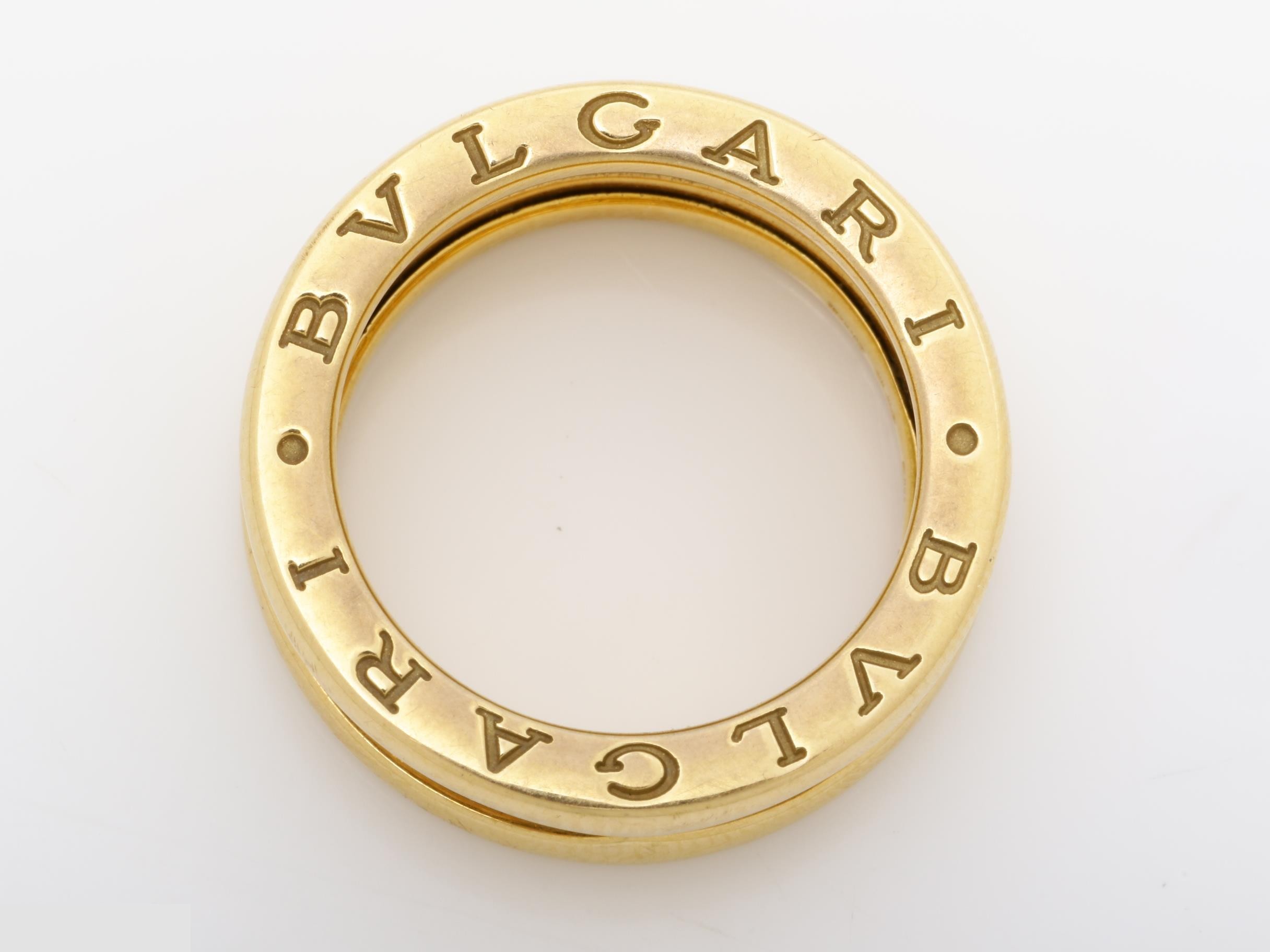 B.zero1 (precious metal) ring, 750PG, 9.2g, size #52 — view 5