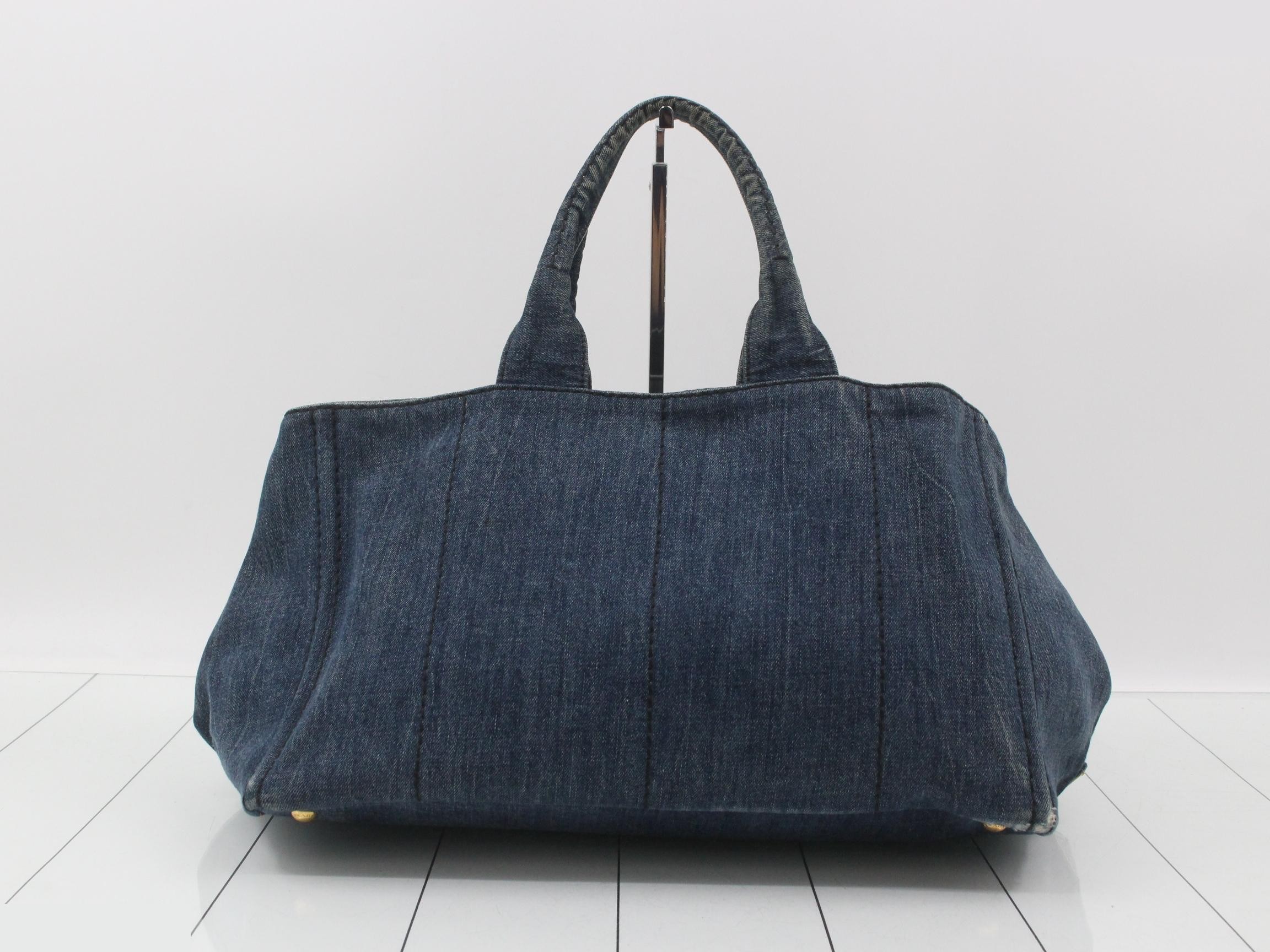 Canapa handbag, denim, size L — view 2