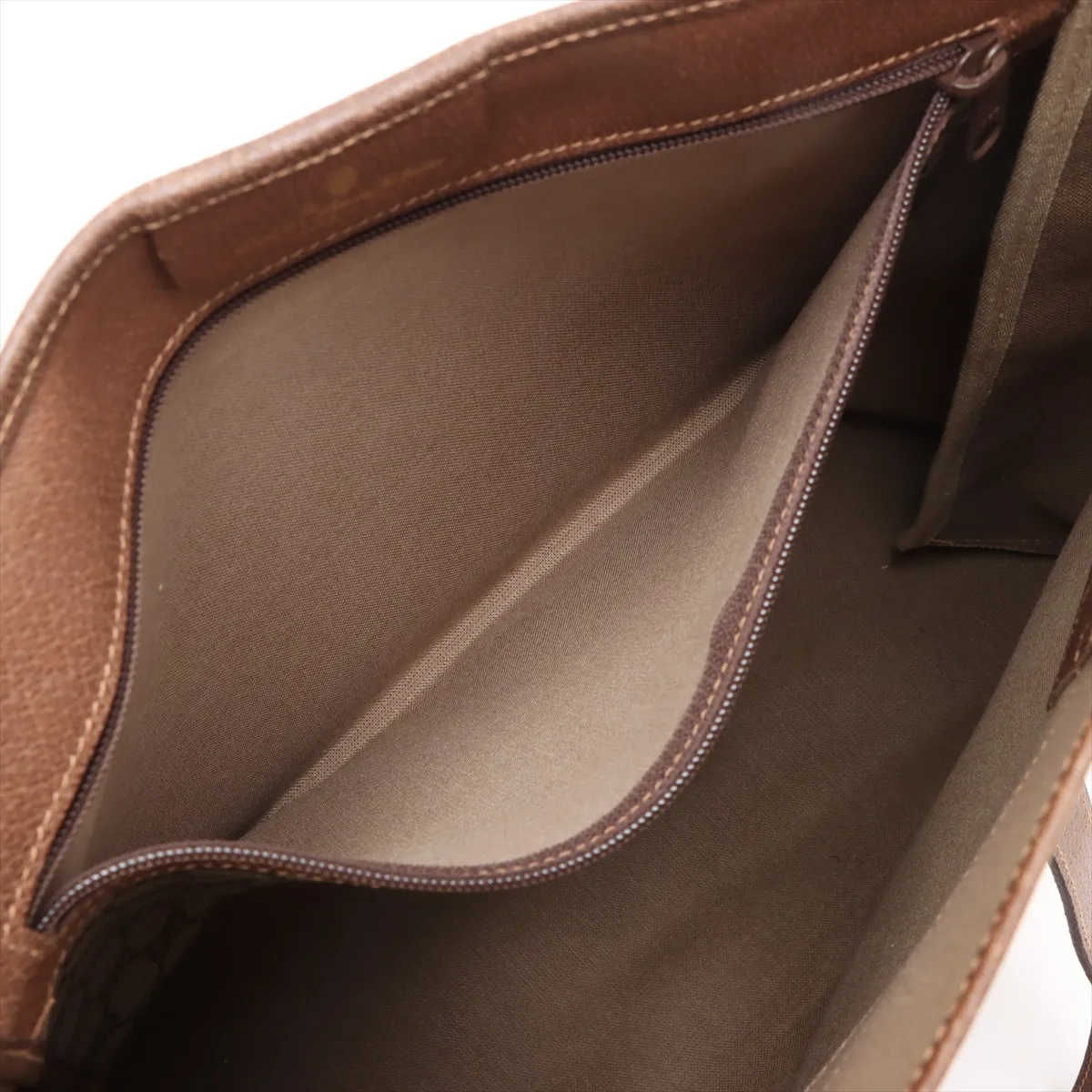 GG Supreme PVC x Leather Tote Bag Beige — view 8