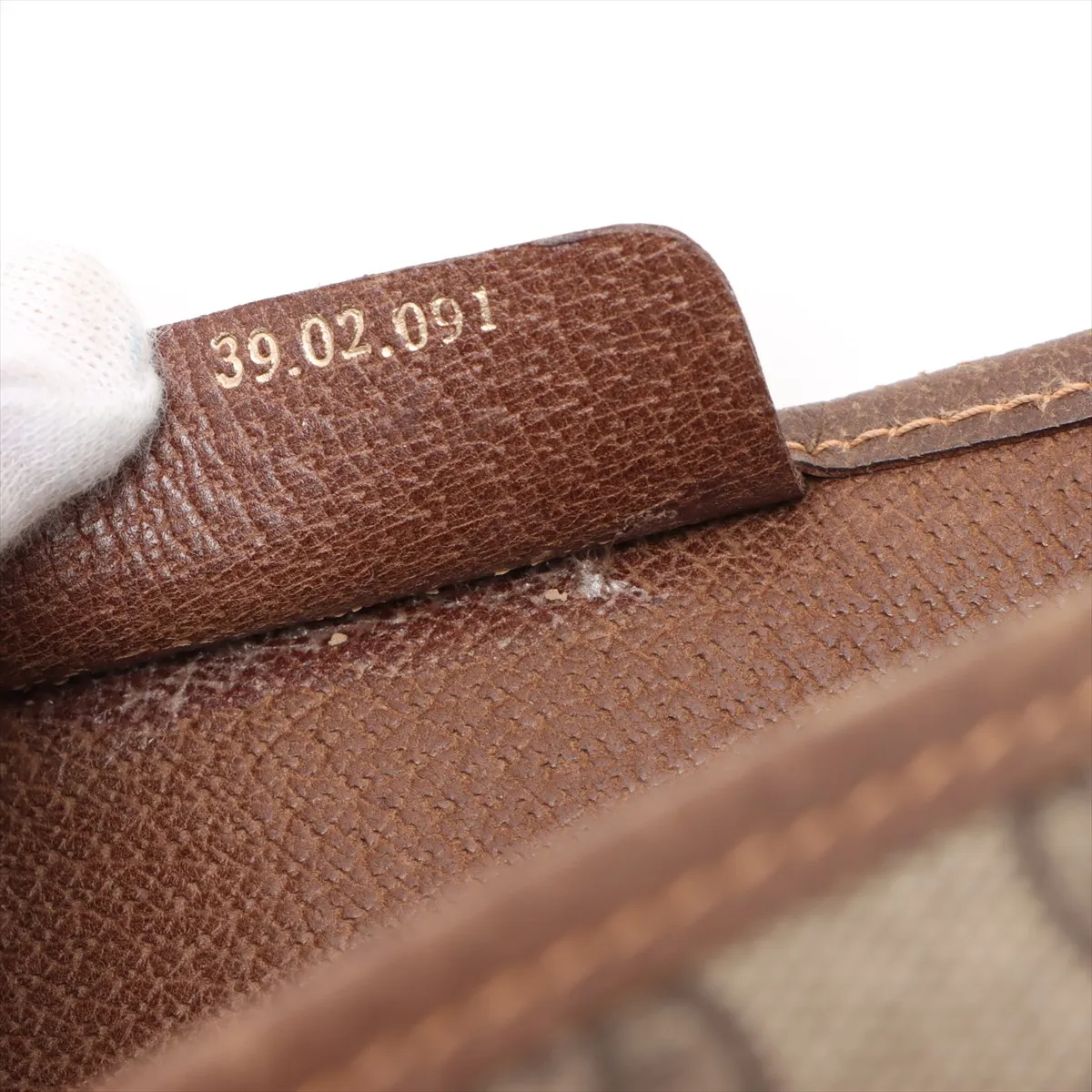 GG Supreme PVC x Leather Tote Bag Beige — view 10