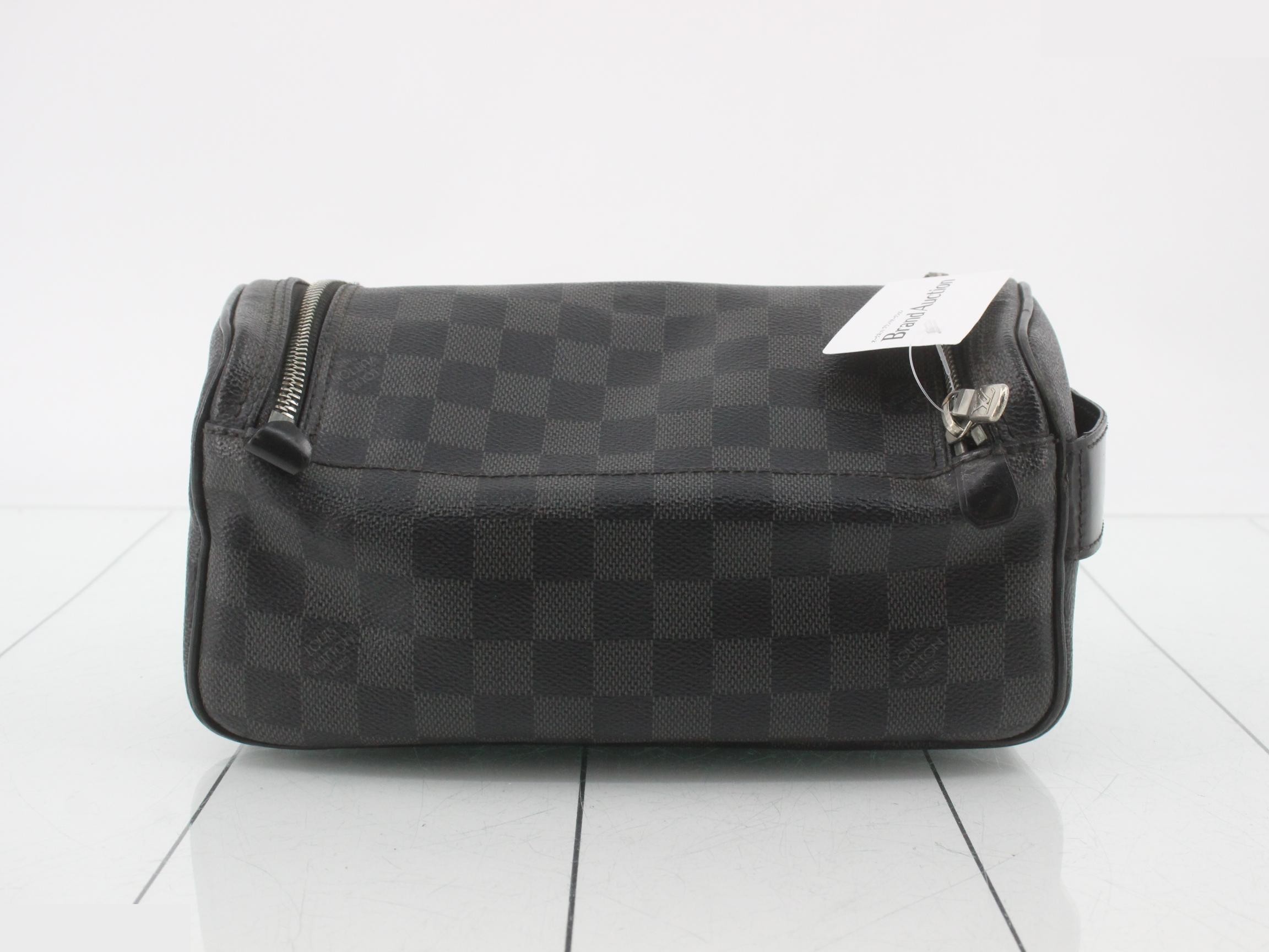 Damier Graphite Toiletry Pouch — view 2