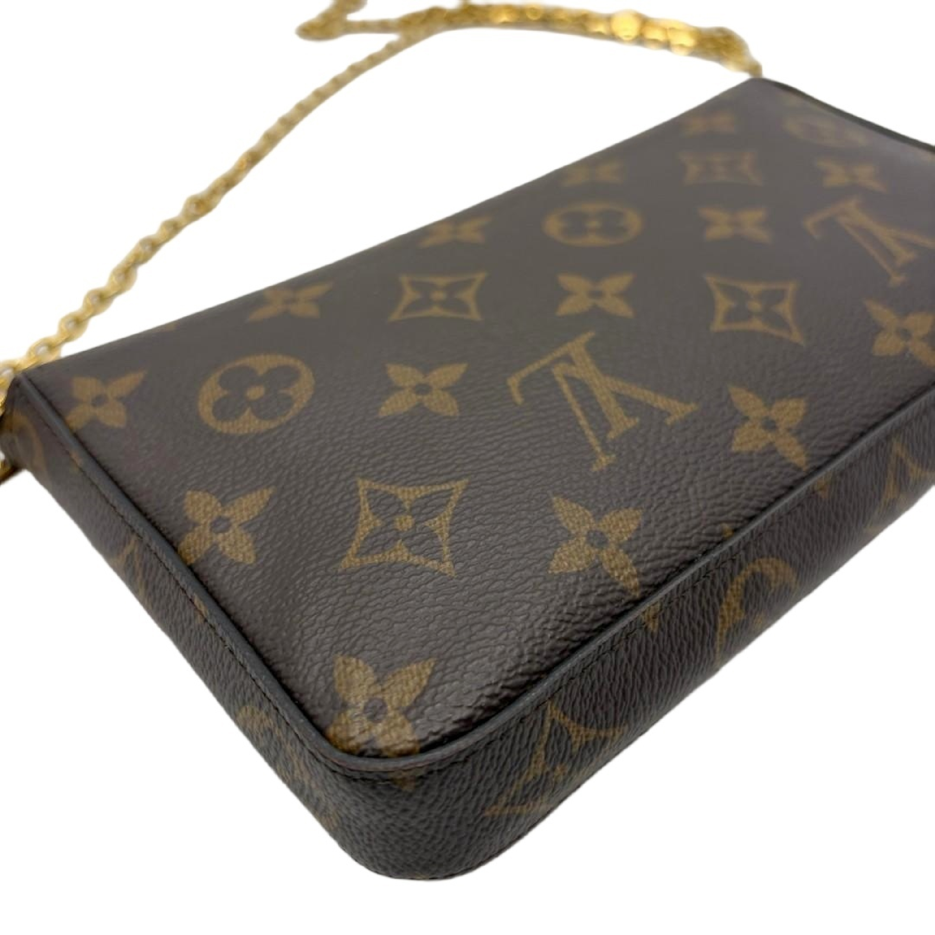 Monogram Felicie Chain Shoulder Bag — view 8