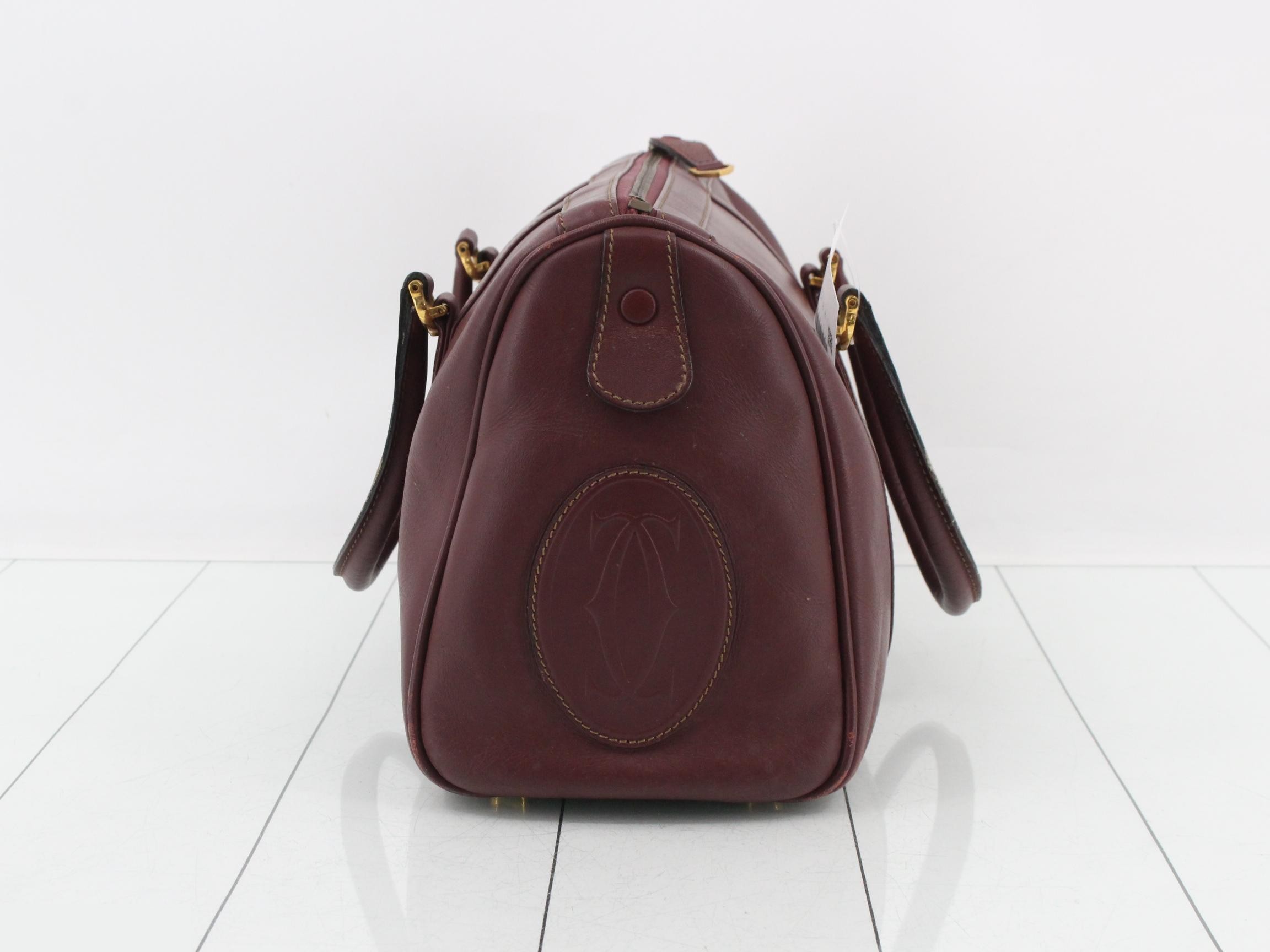 Must Line Handbag, Bordeaux — view 3