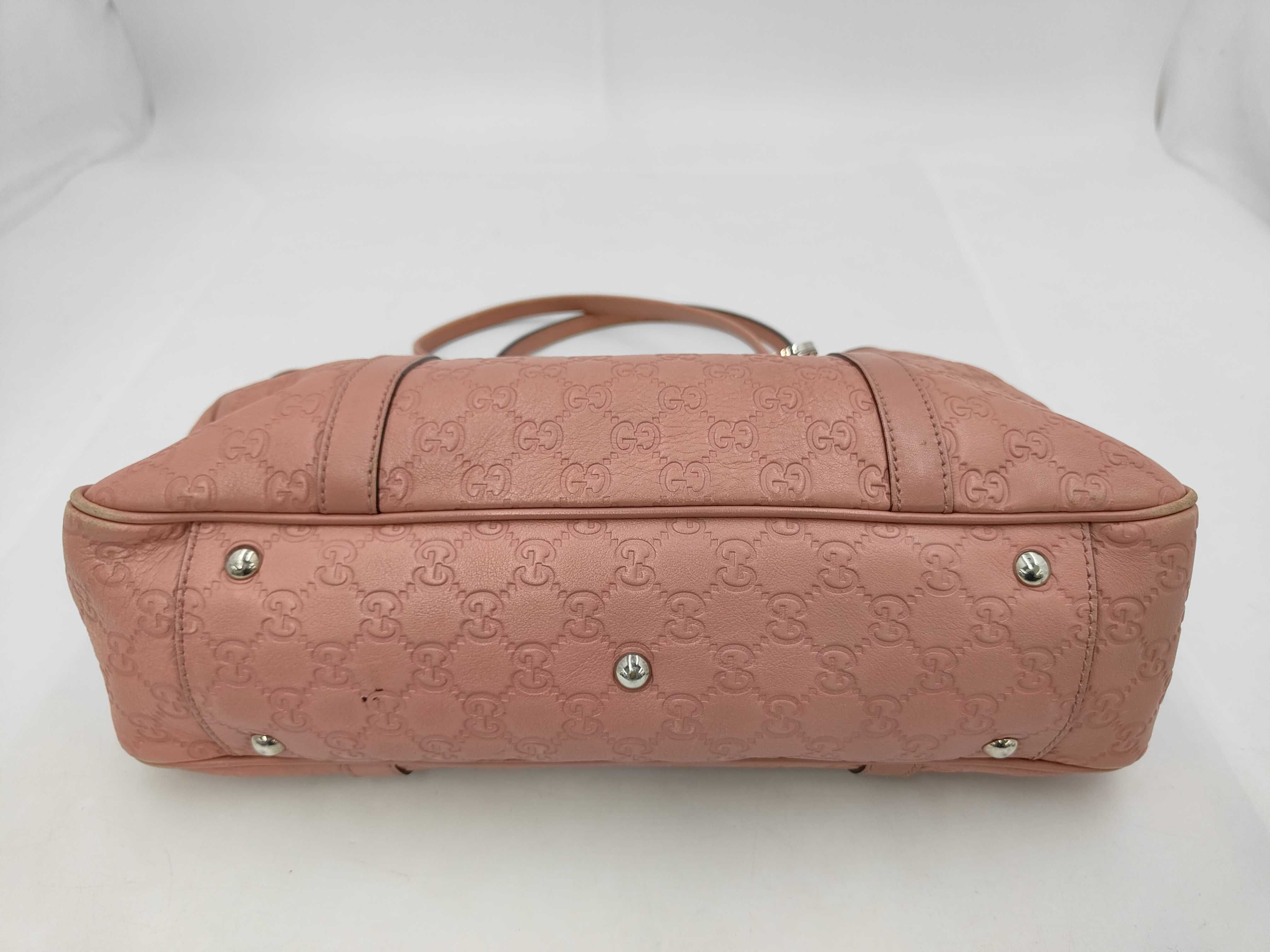Guccissima Tote Bag, Leather, Pink, 232957 Tote Bag — view 3