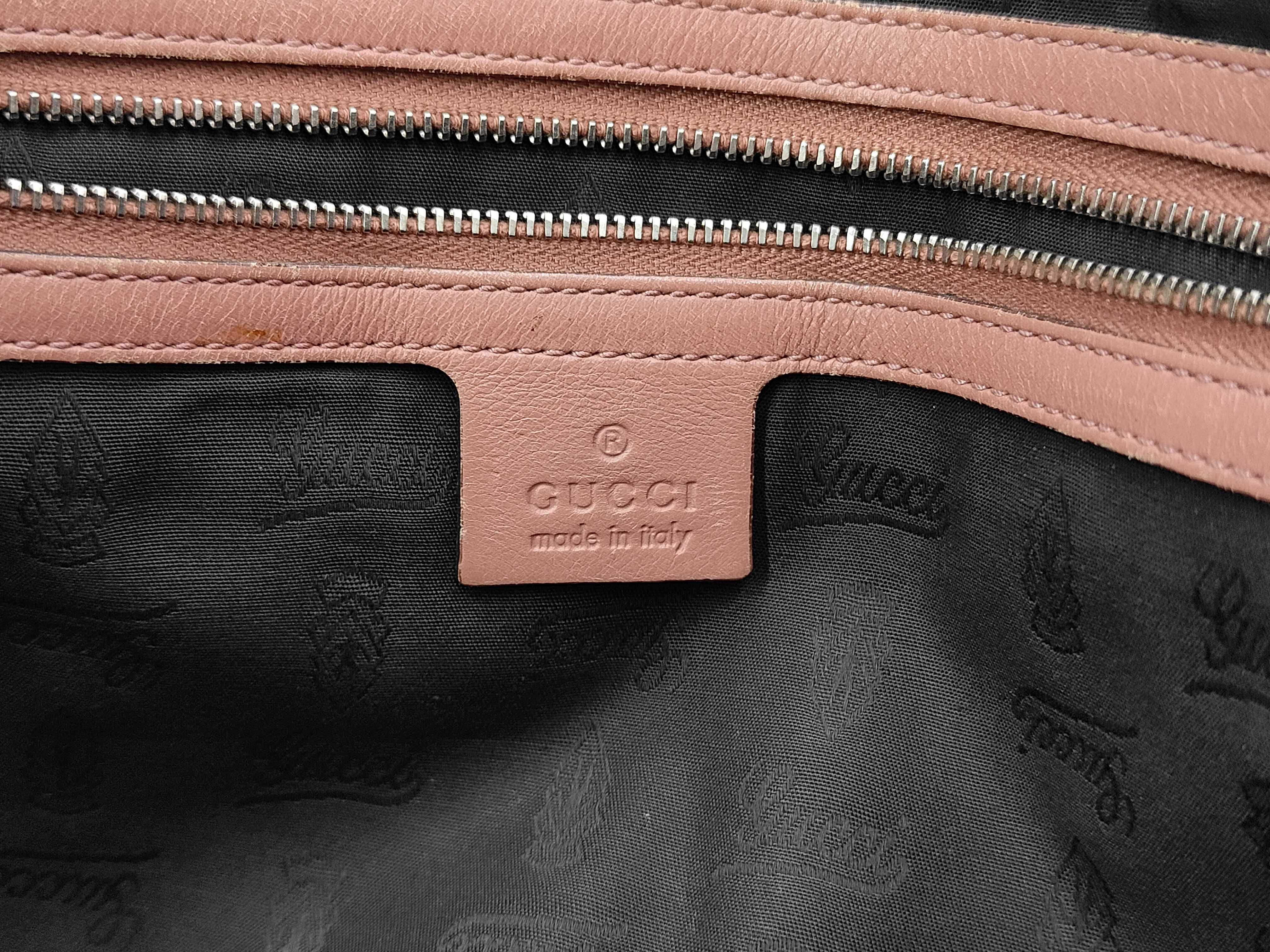 Guccissima Tote Bag, Leather, Pink, 232957 Tote Bag — view 9
