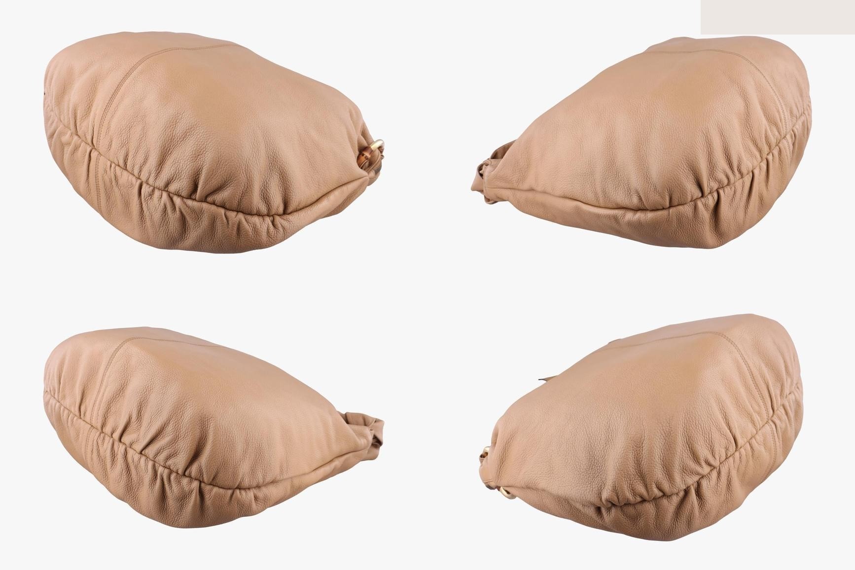 Jungle Hobo Leather Beige — view 4