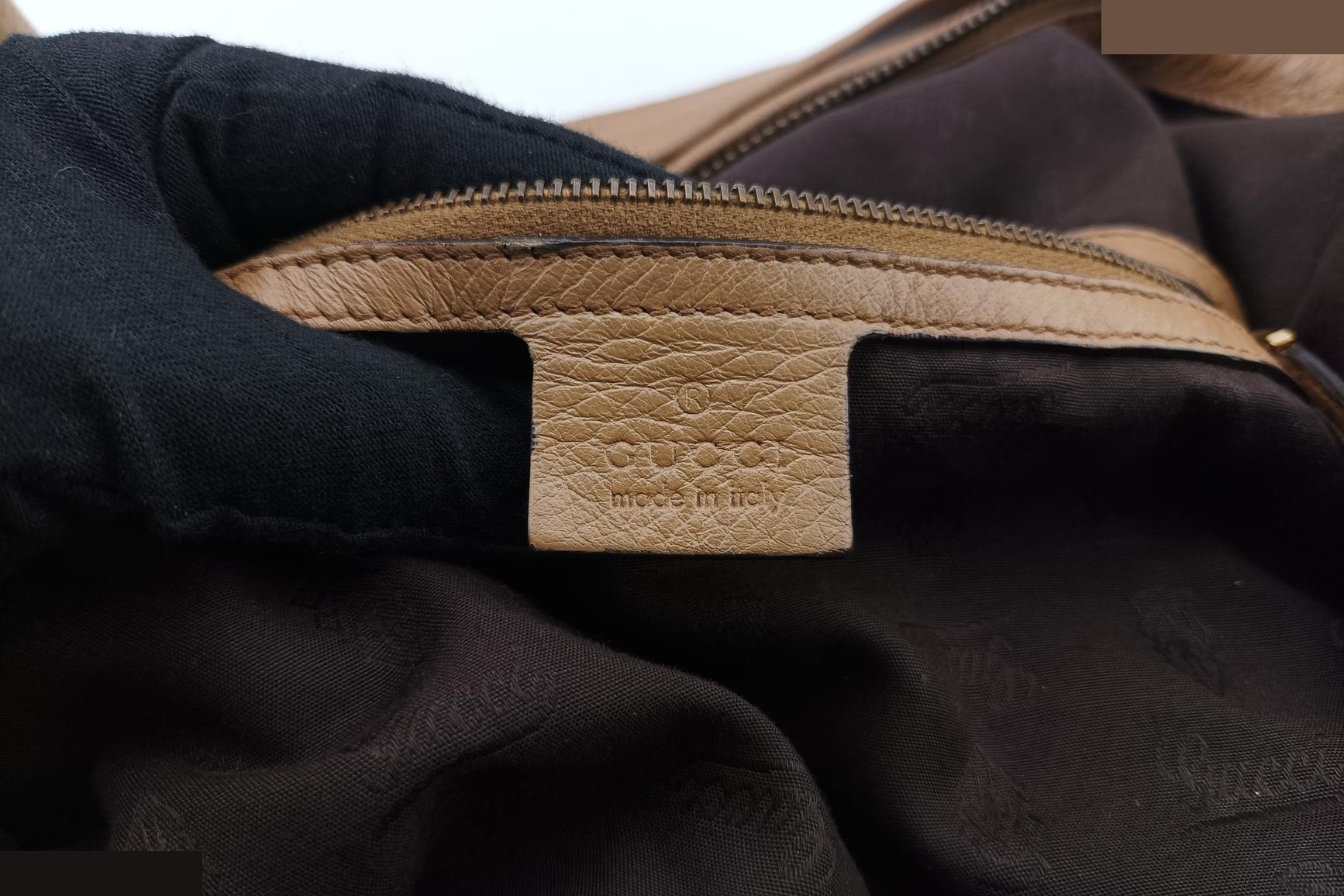 Jungle Hobo Leather Beige — view 7