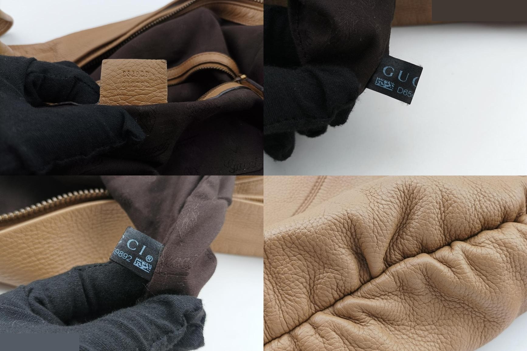 Jungle Hobo Leather Beige — view 8