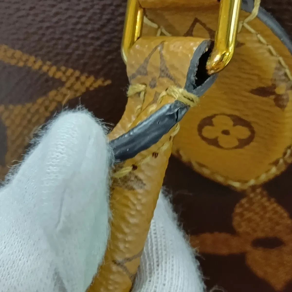 Monogram Giant OnTheGo GM M44576 DU3159 Brown (RFID detected) — view 15