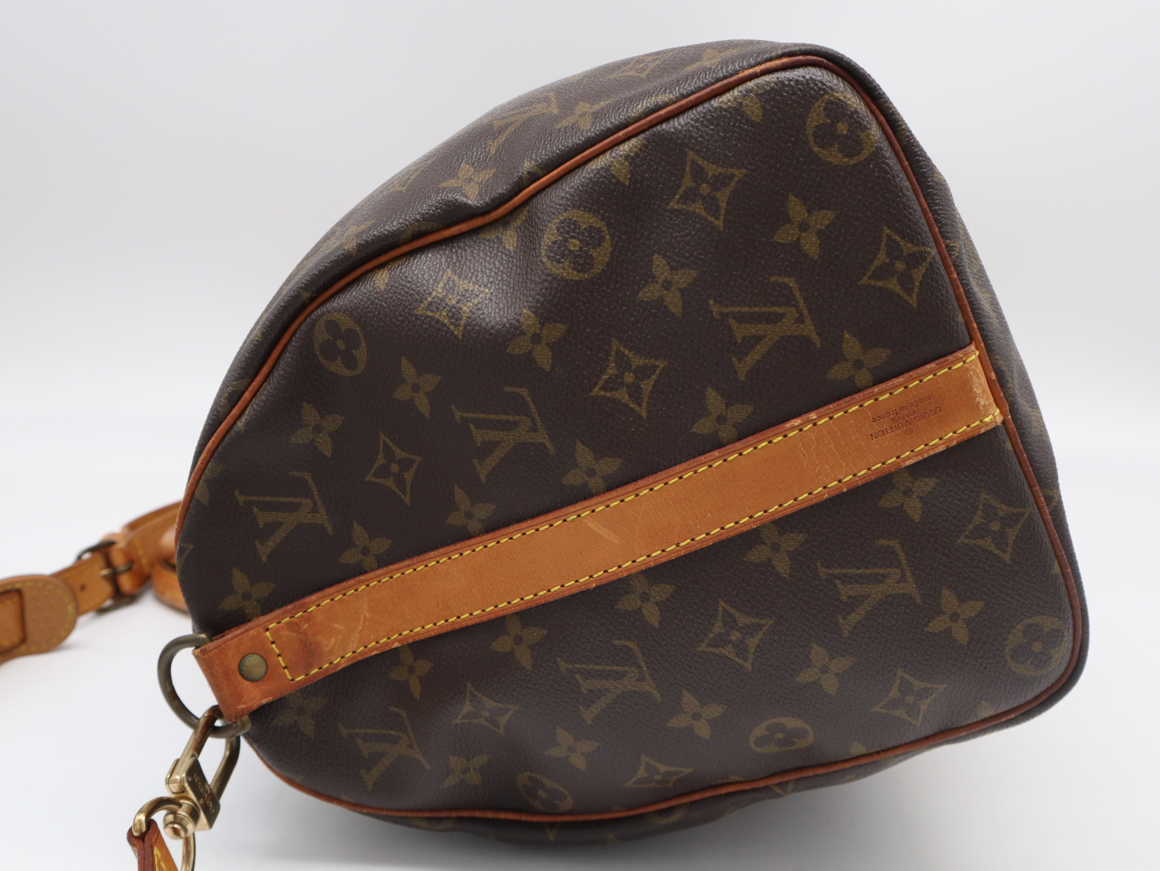 M41418 Monogram Keepall Bandoulière 45 Boston Bag with Shoulder Strap — view 3
