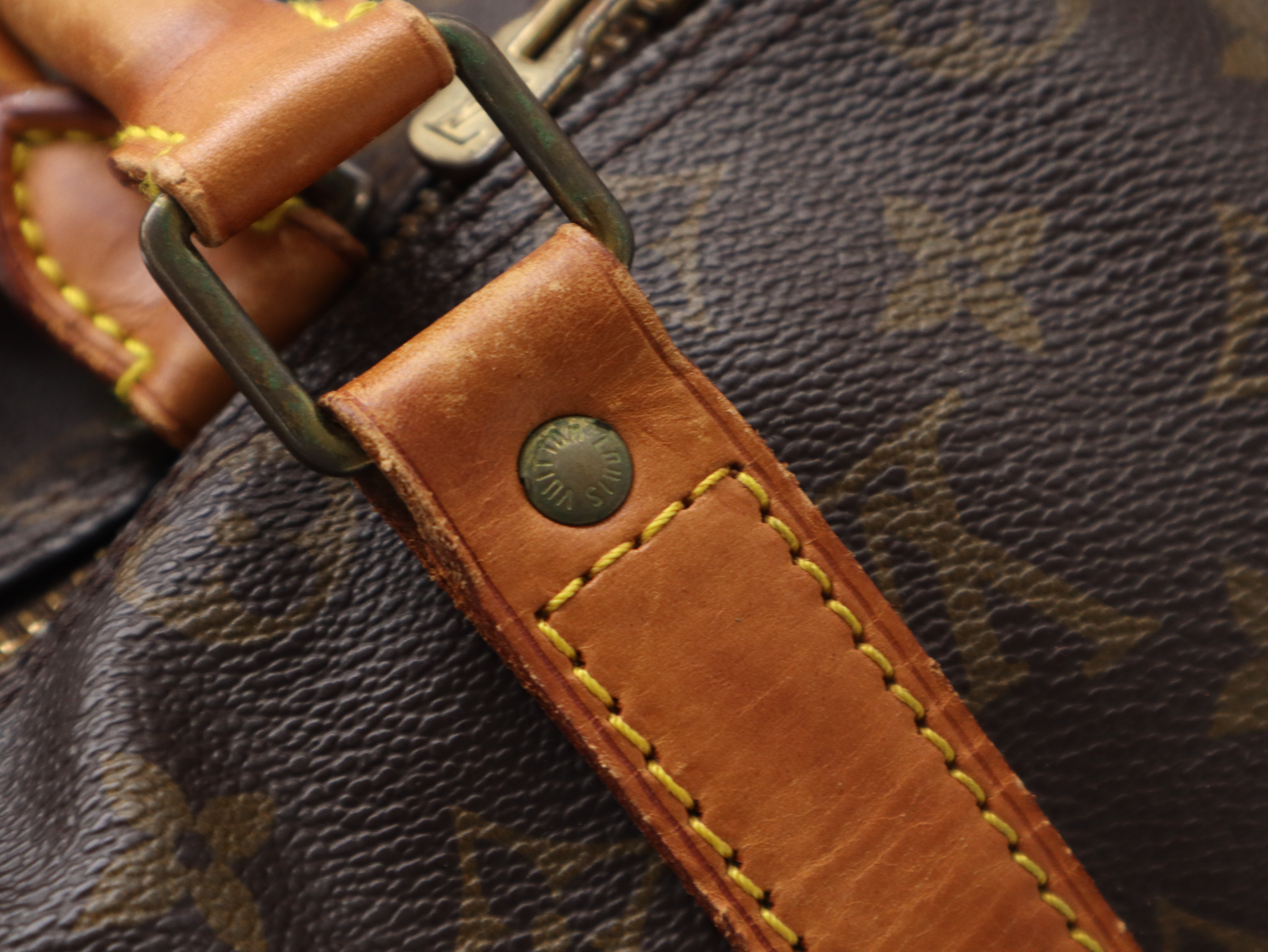 M41418 Monogram Keepall Bandoulière 45 Boston Bag with Shoulder Strap — view 8