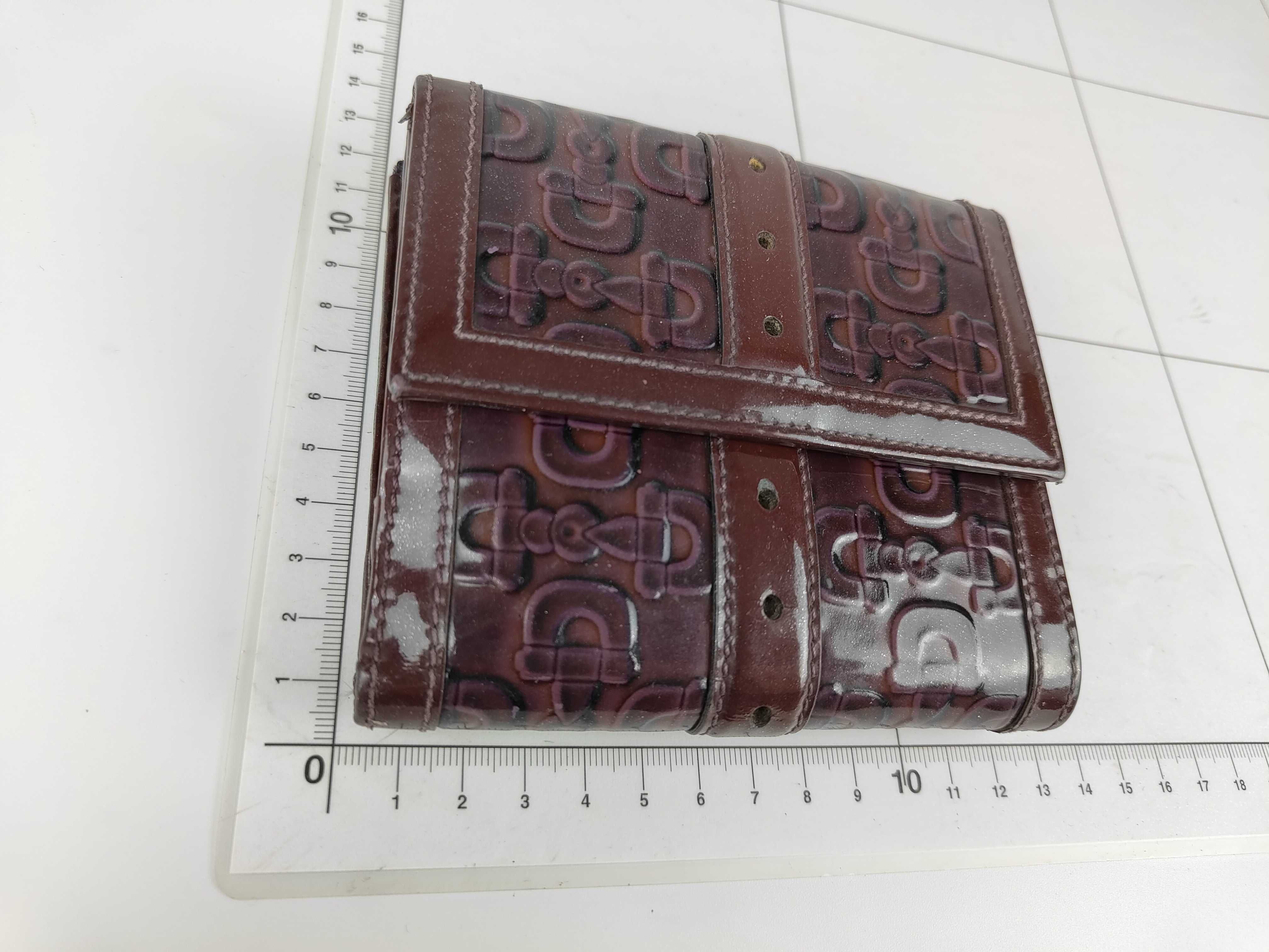 Horsebit Patent Leather Bi-fold Wallet — view 2