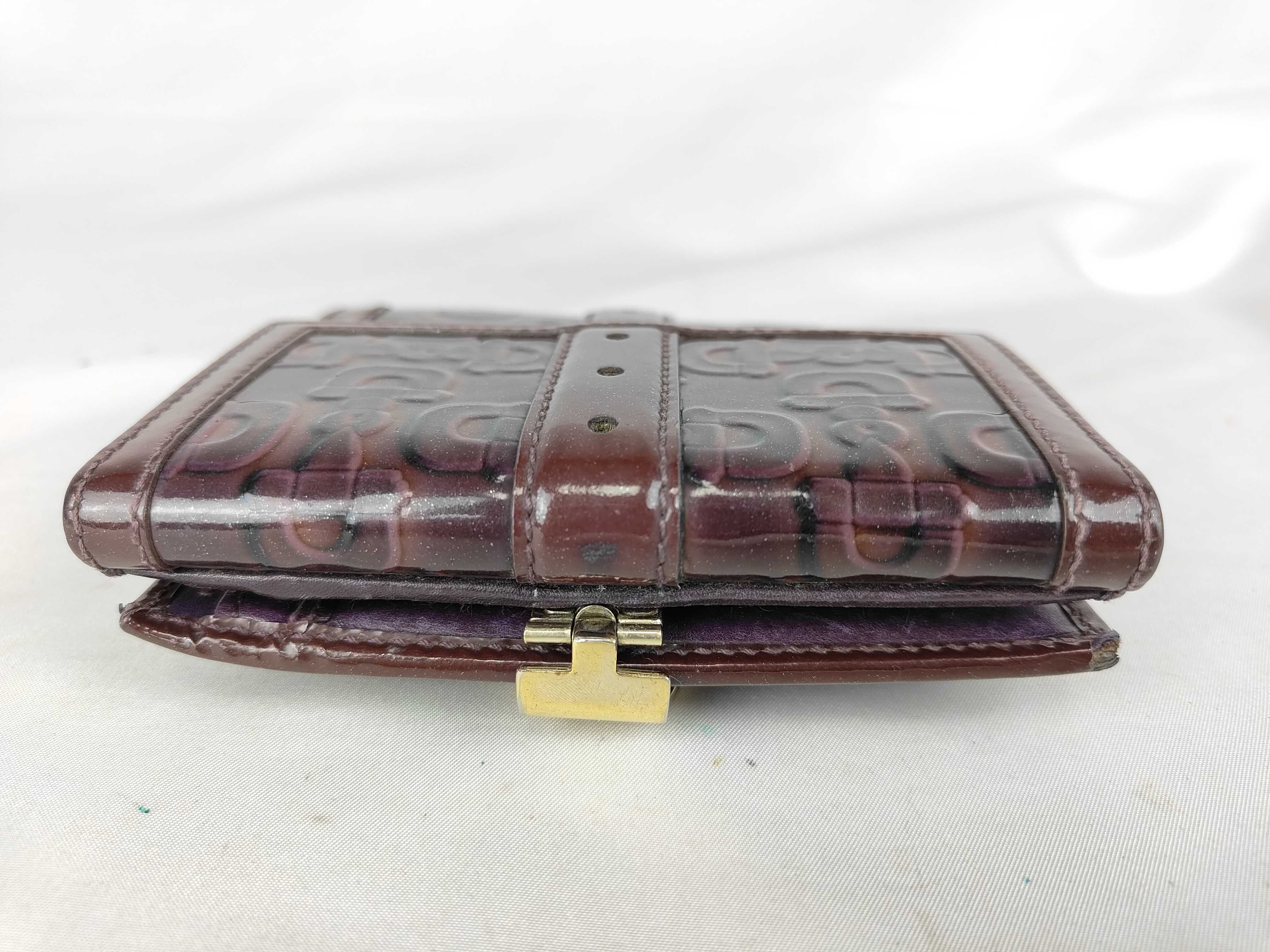Horsebit Patent Leather Bi-fold Wallet — view 3