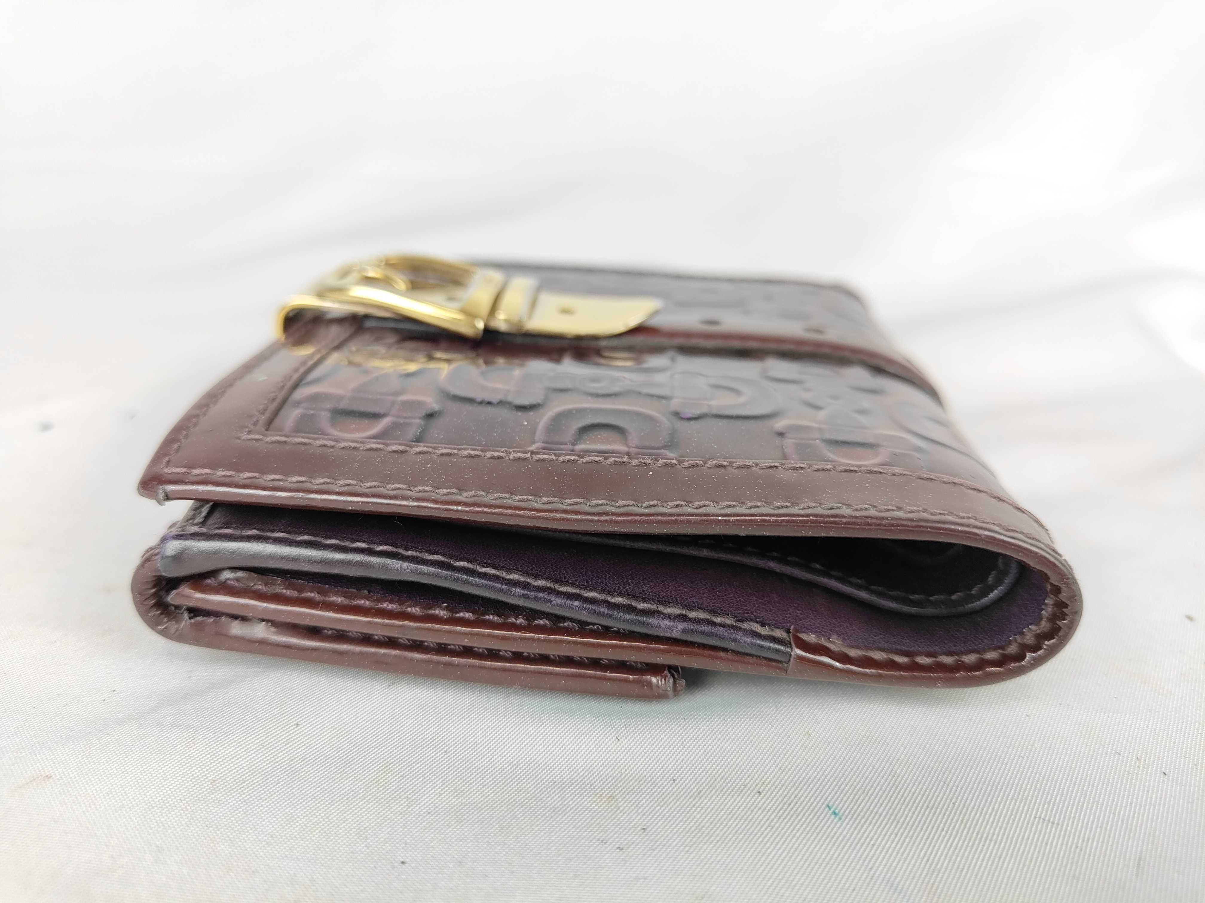 Horsebit Patent Leather Bi-fold Wallet — view 4