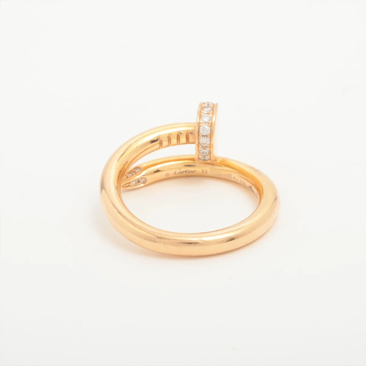 Just Ankle Diamond Ring 750(PG) 7.5g 52 HDP462 — view 2