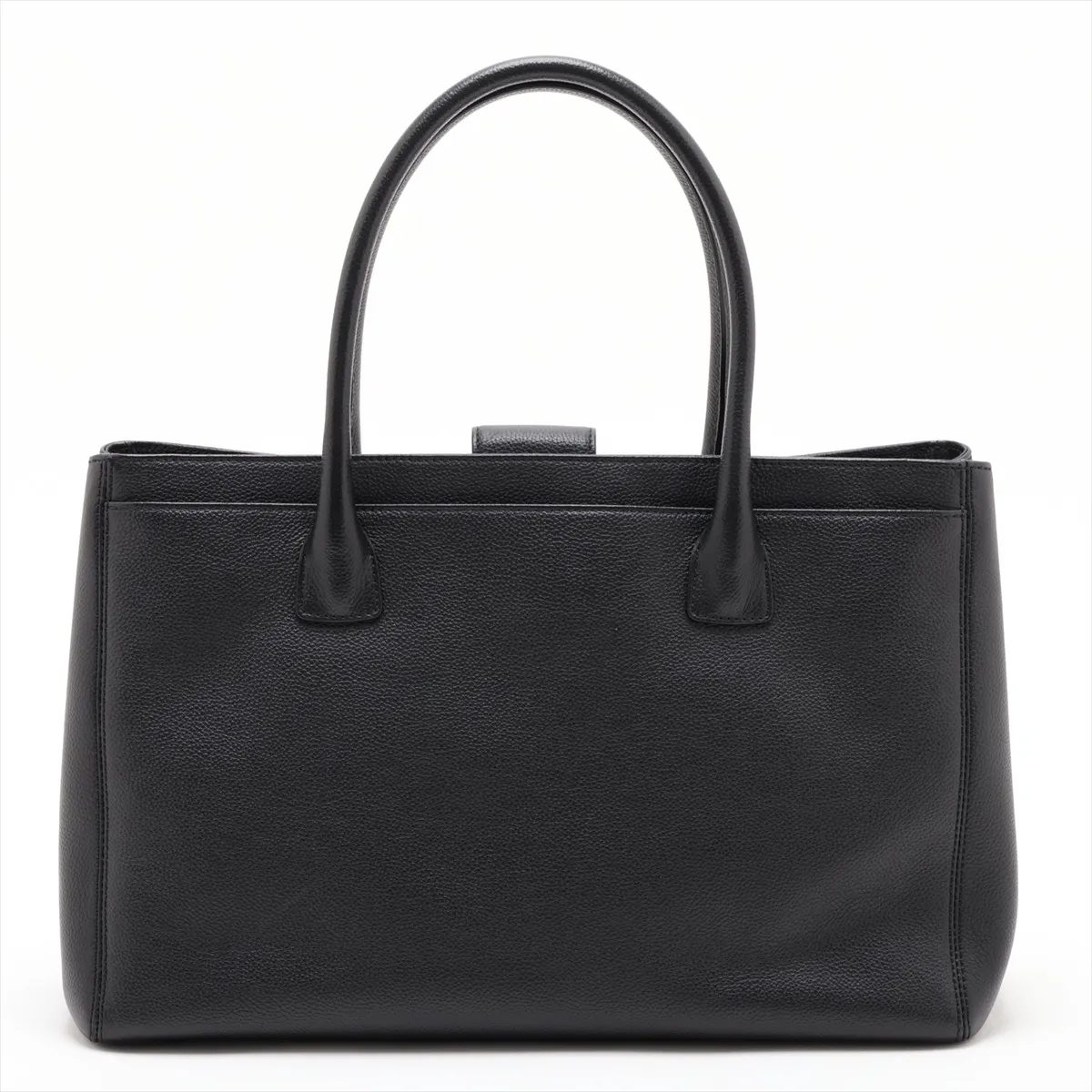 [Individually packaged] Chanel Executive Caviar Skin 2-Way Tote Bag, Black with Gold Hardware, 16563272, Series 16 — view 2