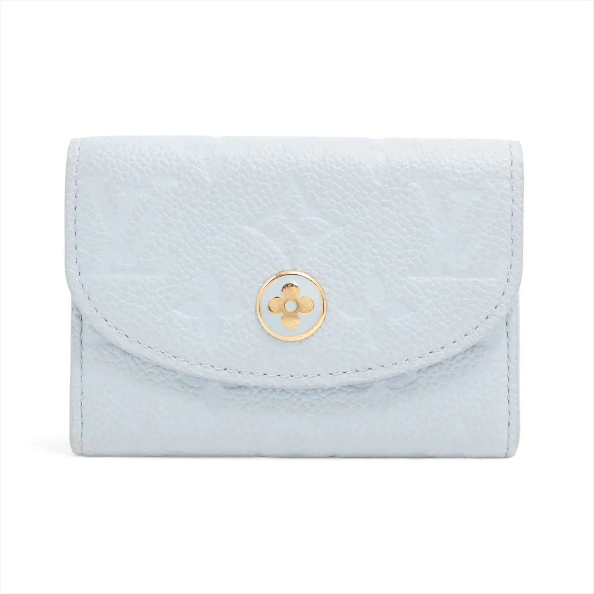 Monogram Empreinte Portemonnaie Rosalie M14505 Light Blue Coin Case (RFID detected)