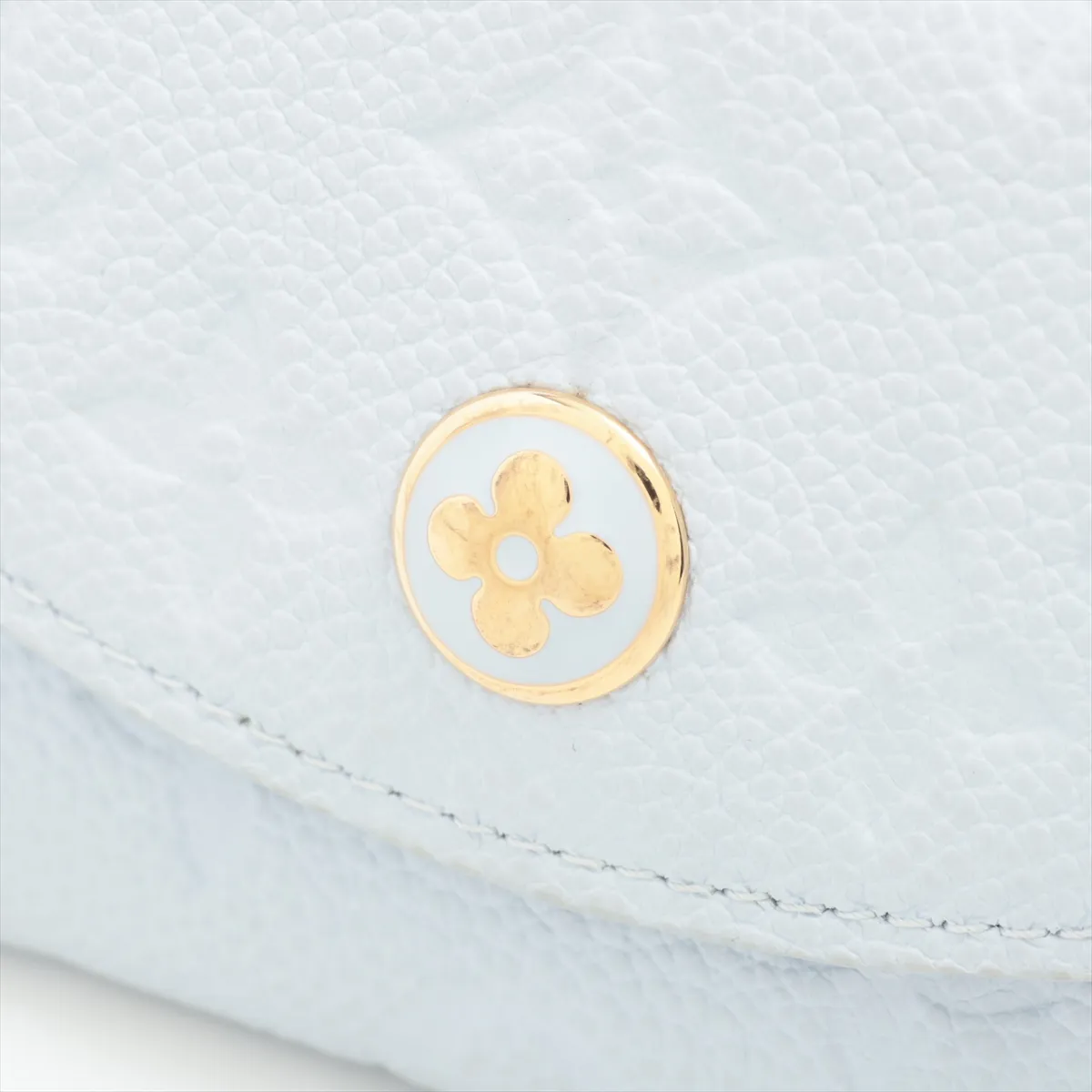 Monogram Empreinte Portemonnaie Rosalie M14505 Light Blue Coin Case (RFID detected) — view 8