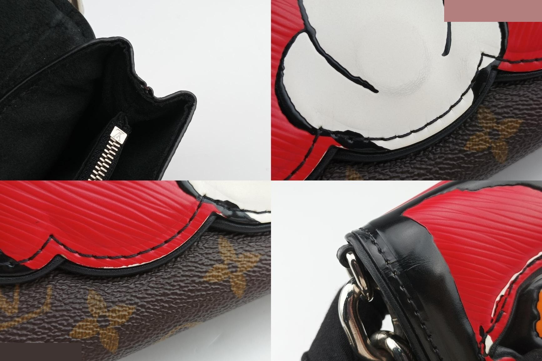 Pochette Kabuki Mask - Monogram Canvas x Epi Leather - Kabuki Mask — view 9
