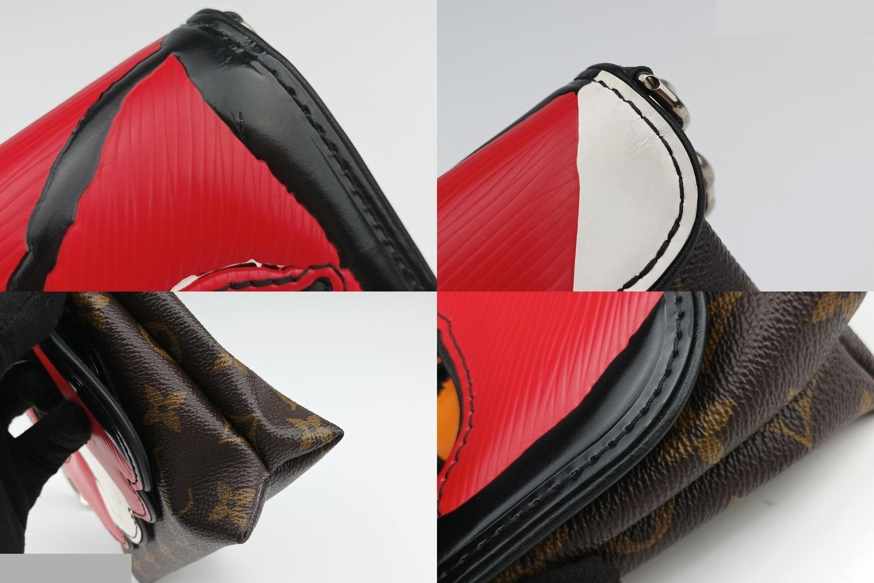 Pochette Kabuki Mask - Monogram Canvas x Epi Leather - Kabuki Mask — view 10