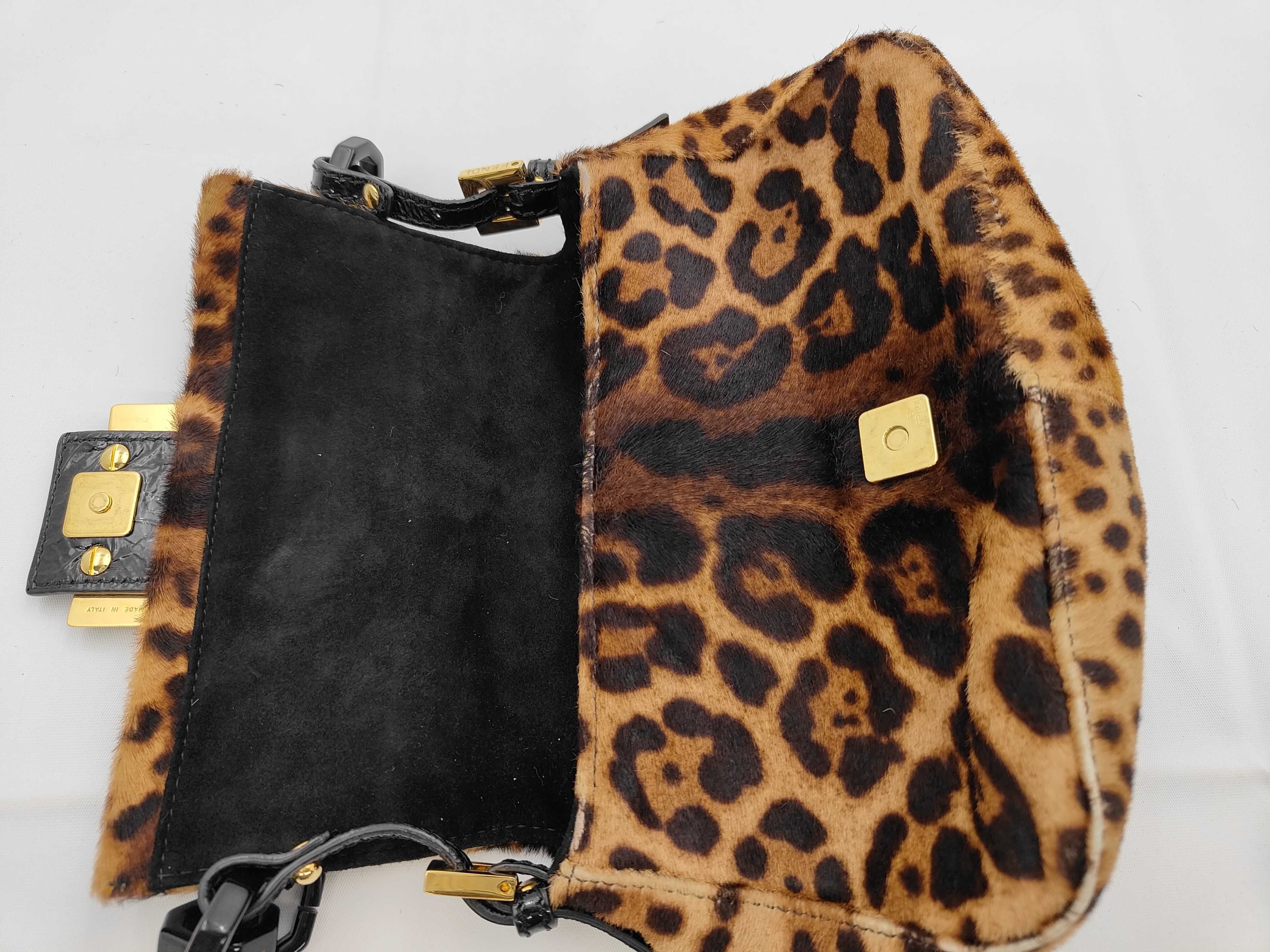 calfskin leopard print Mamma Bucket Mini Mamma handbag — view 13