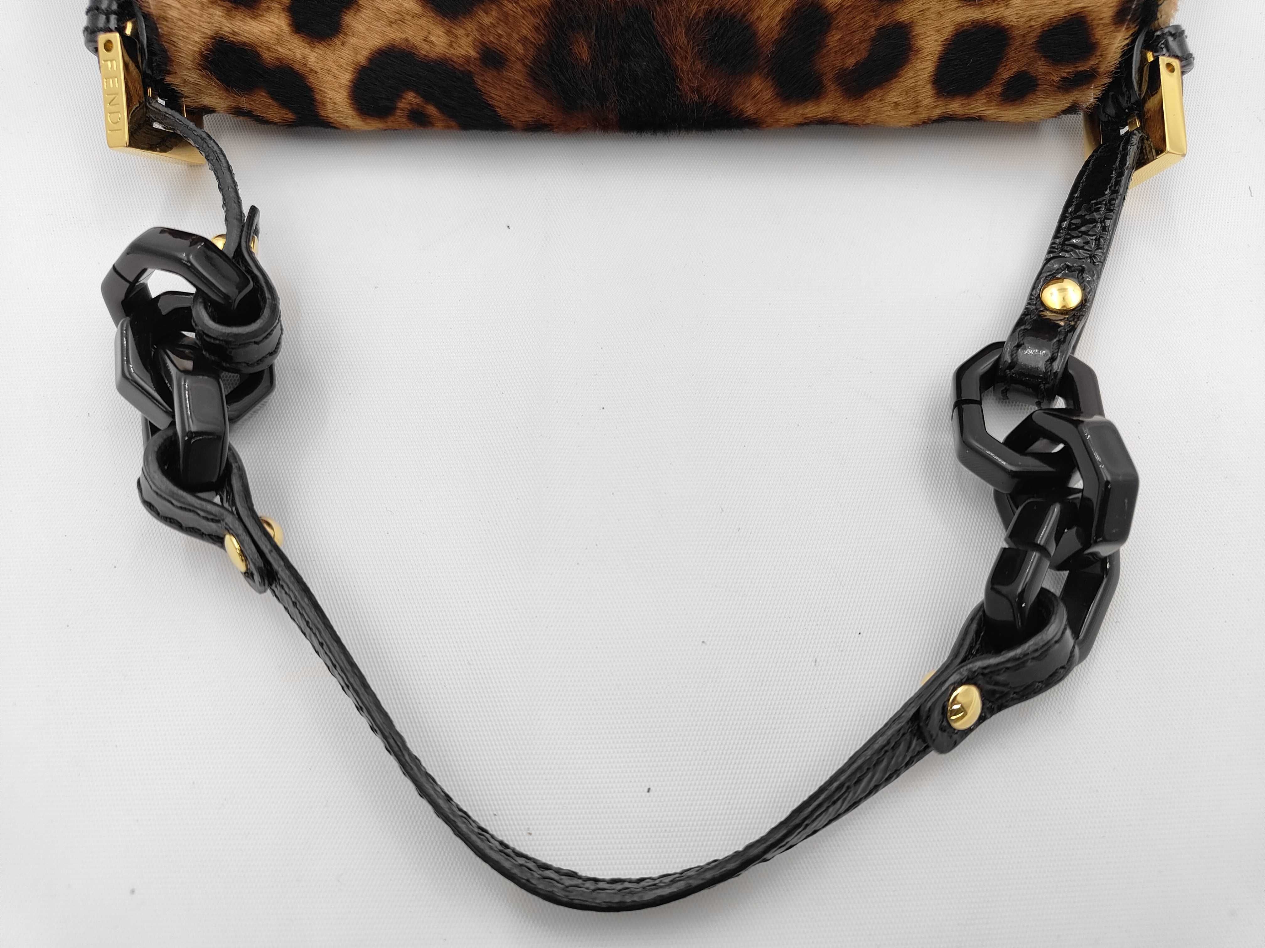calfskin leopard print Mamma Bucket Mini Mamma handbag — view 3
