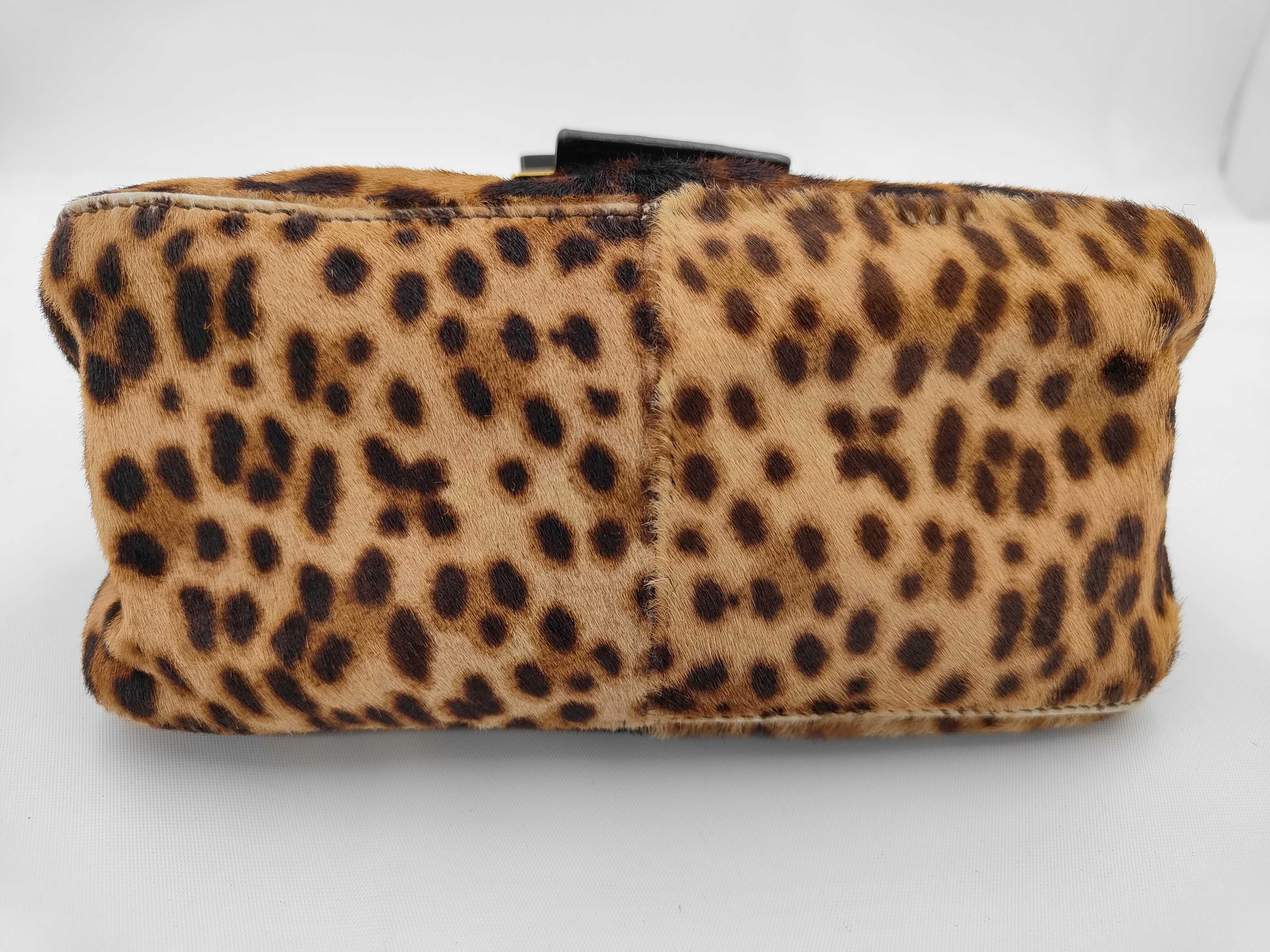 calfskin leopard print Mamma Bucket Mini Mamma handbag — view 5