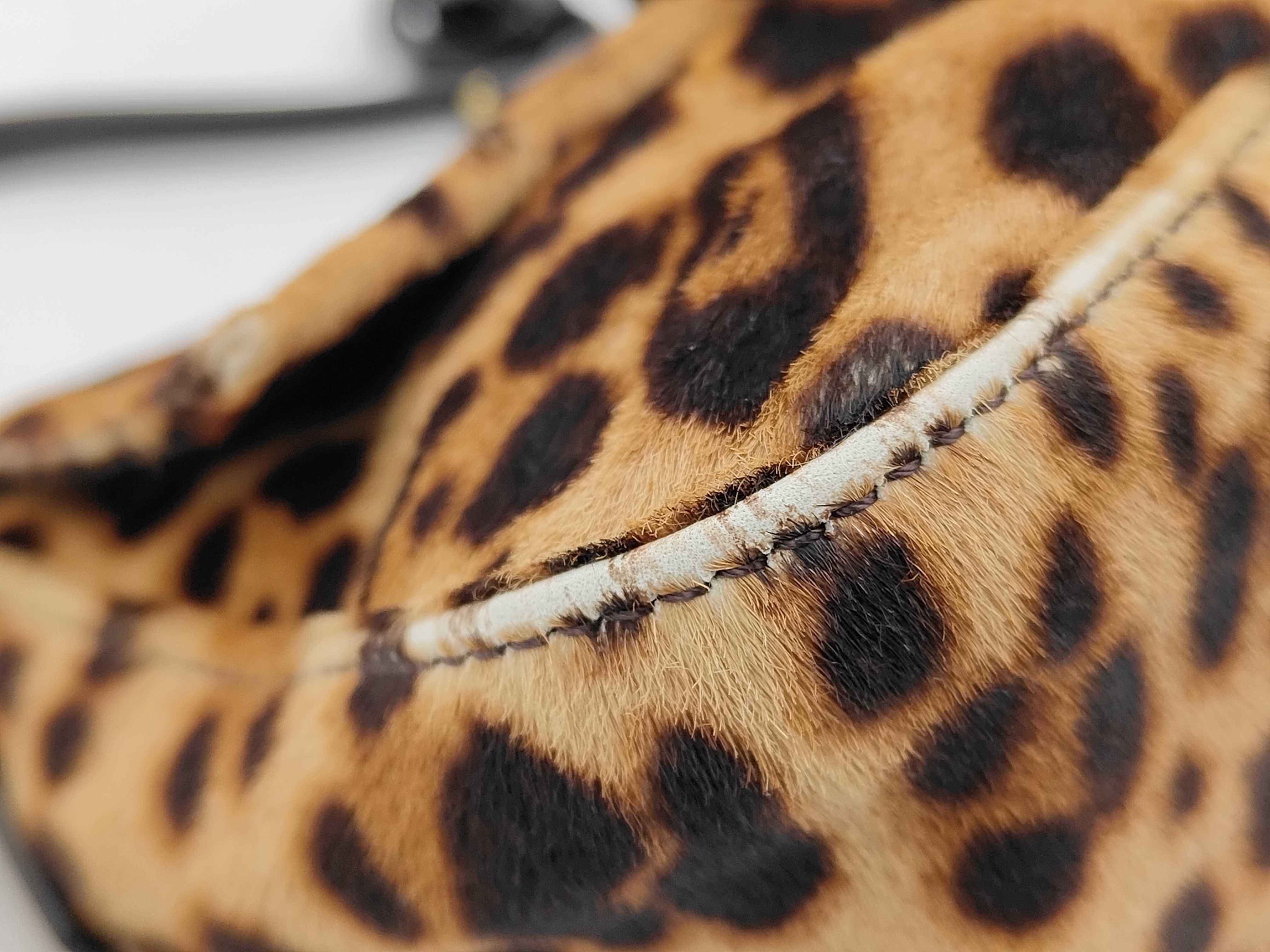calfskin leopard print Mamma Bucket Mini Mamma handbag — view 6
