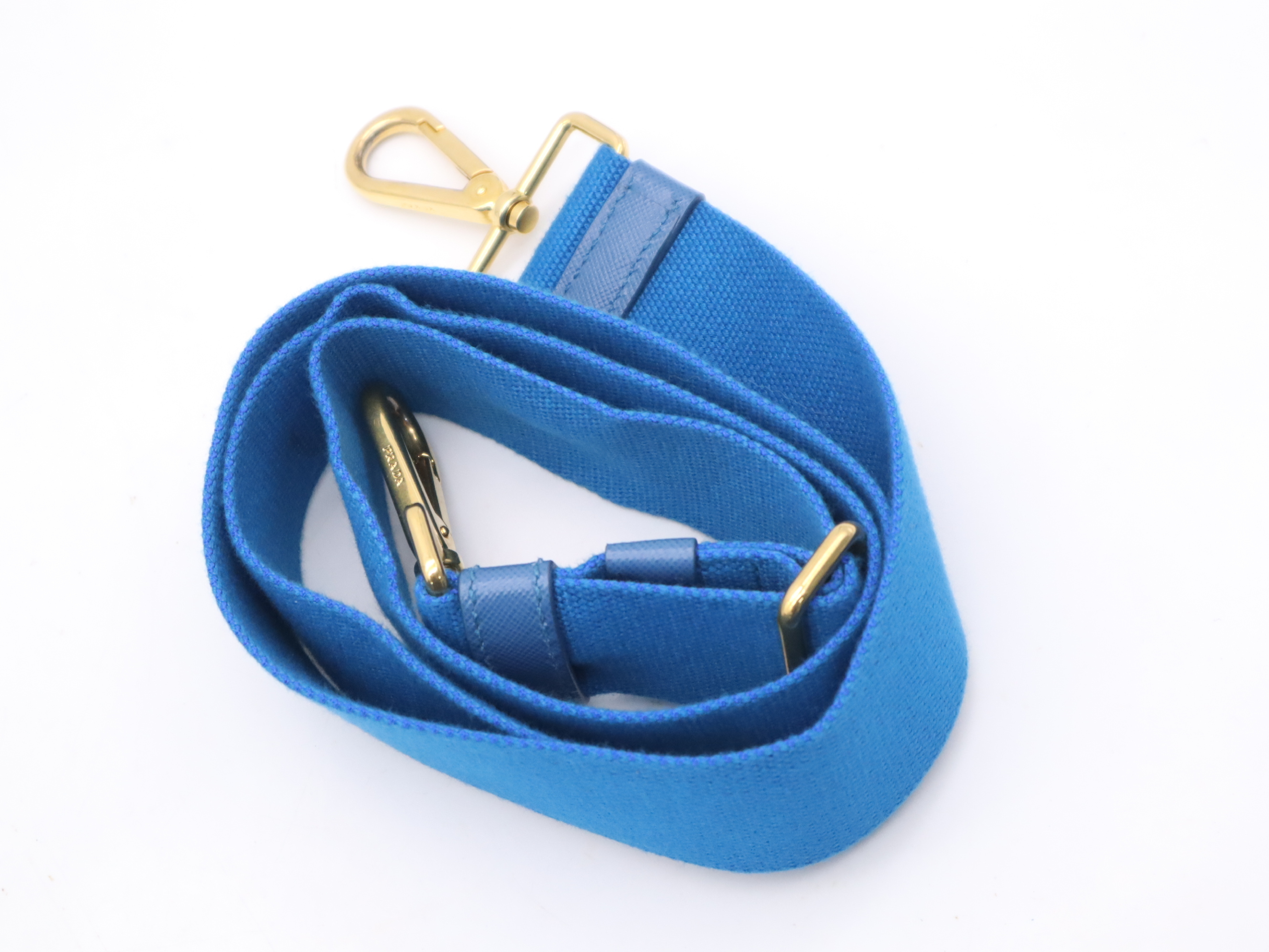 Canapa Tote Bag, Blue, with Shoulder Strap — view 12