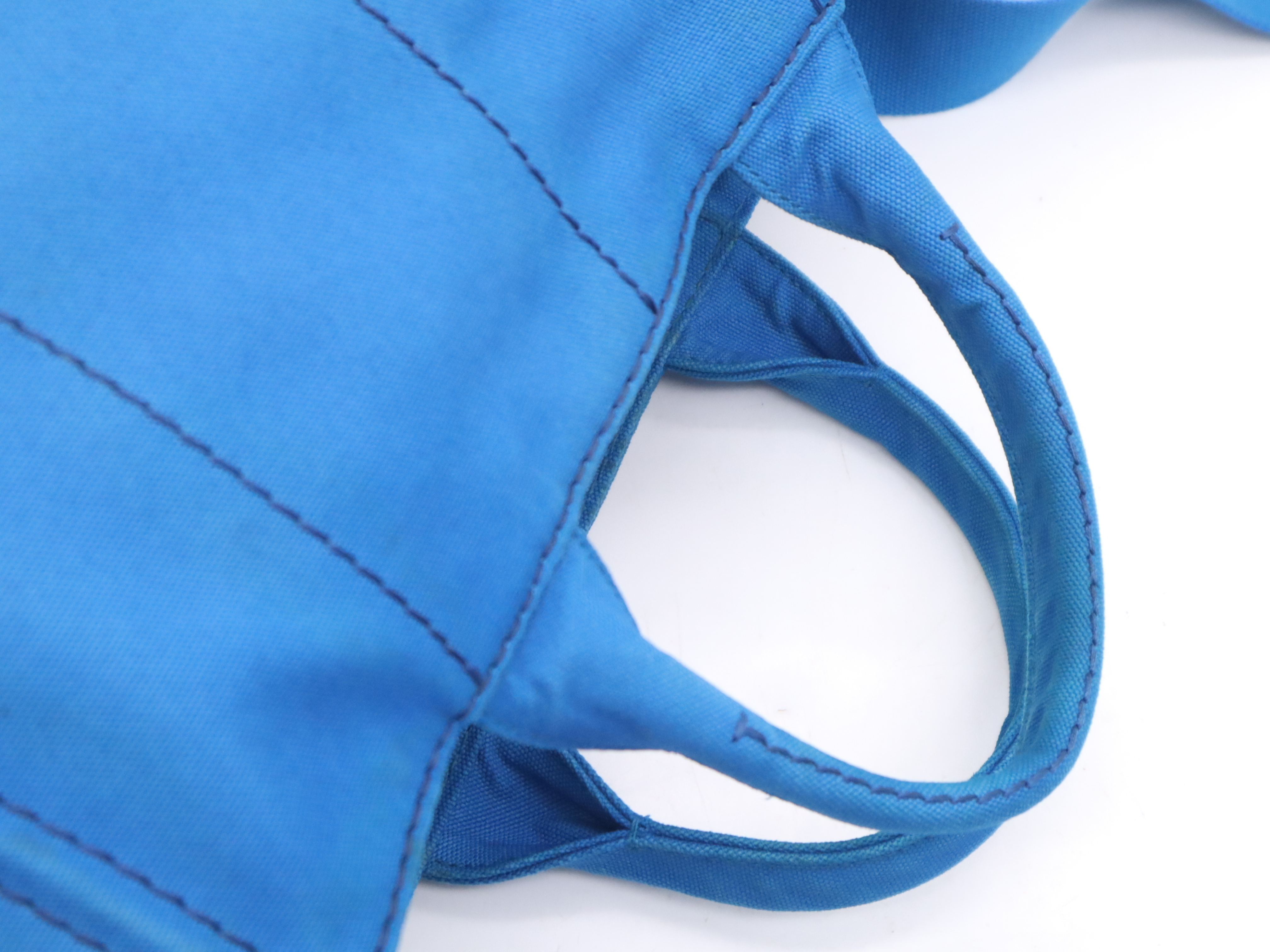Canapa Tote Bag, Blue, with Shoulder Strap — view 6
