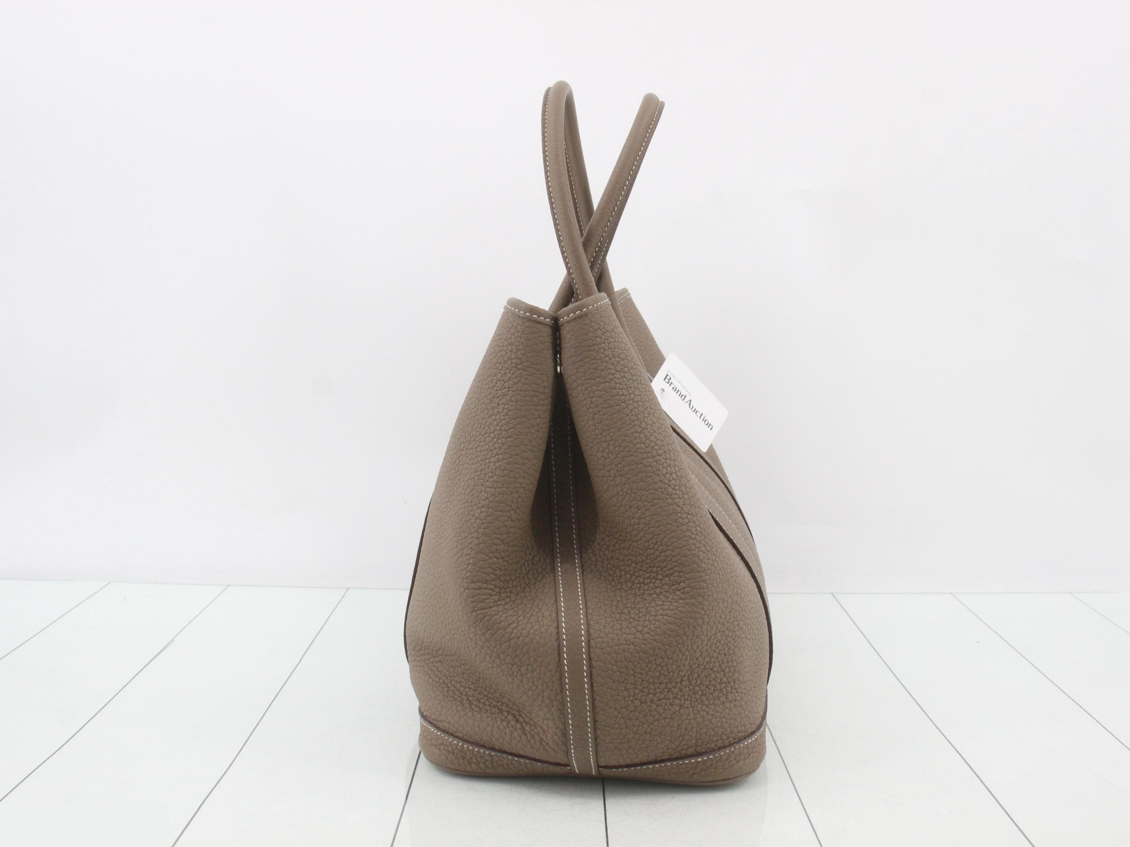 Garden Party PM Leather Tote Bag (Stamped with "C") — view 4