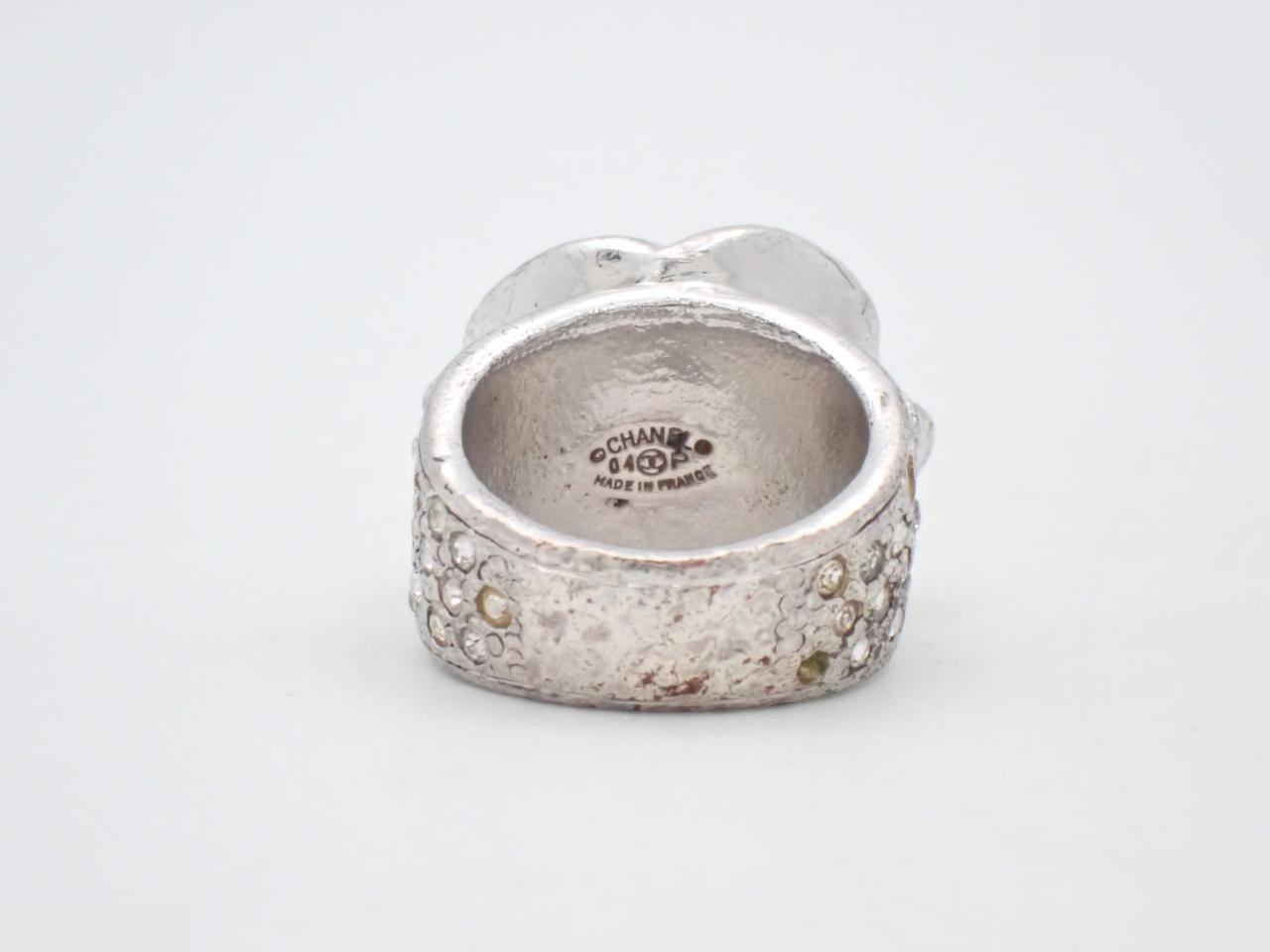 Flower ring, size #12 — view 2