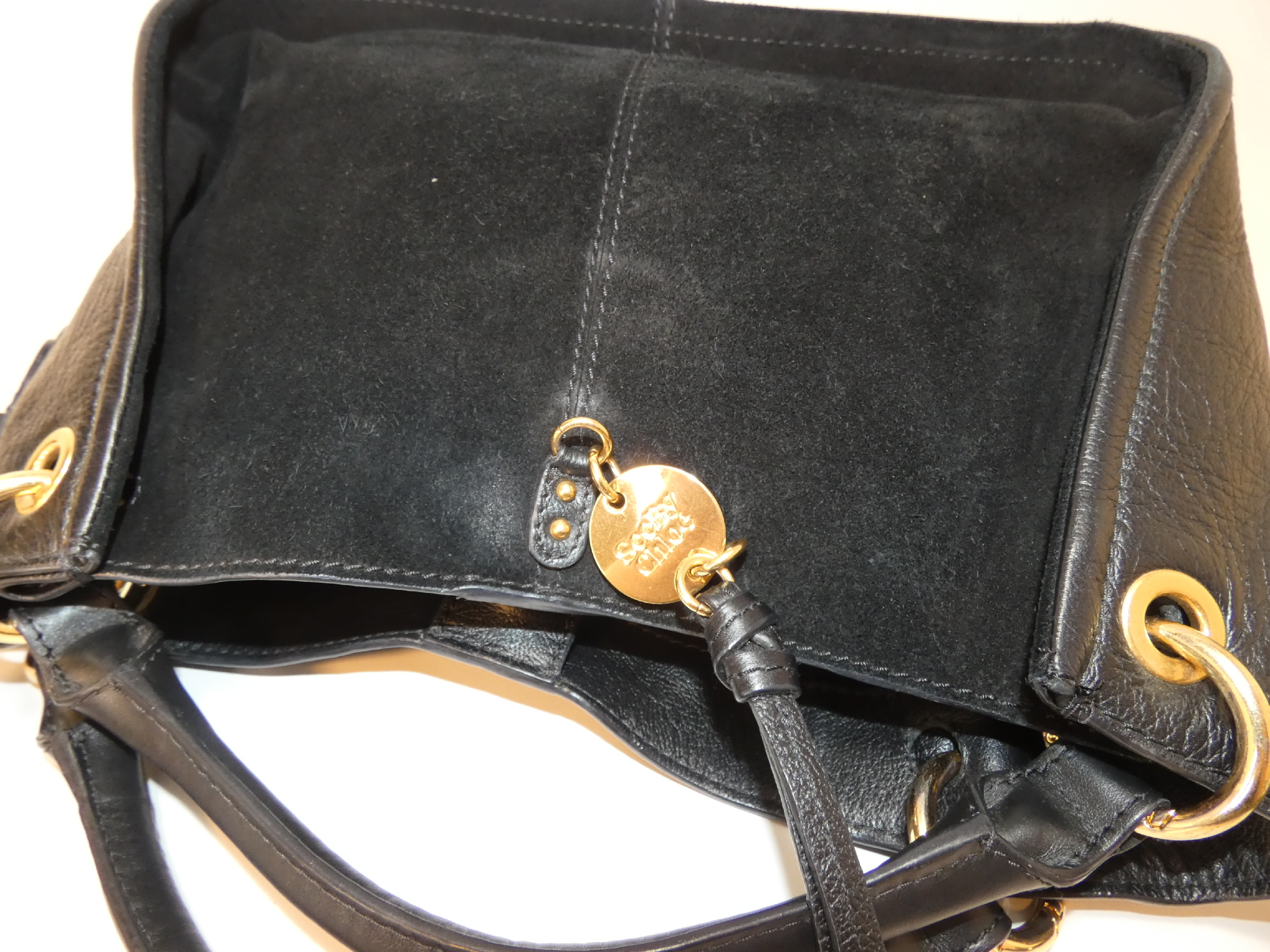 SEE BY CHLOE 2-way Suede Leather Handbag — view 3