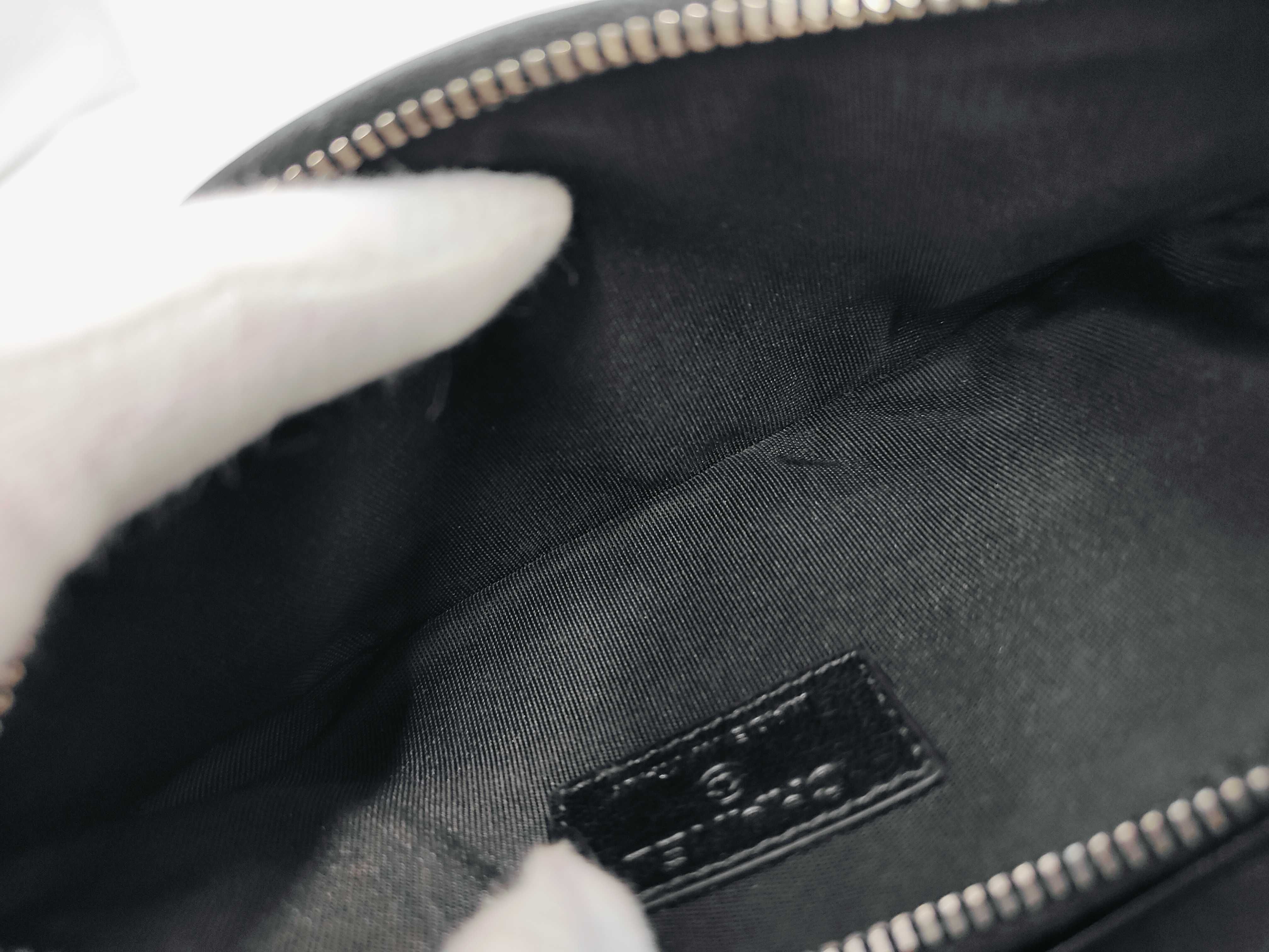 Lambskin Leather Black Long Wallet with Authenticity Card and Seal, Ribbon Design — view 11