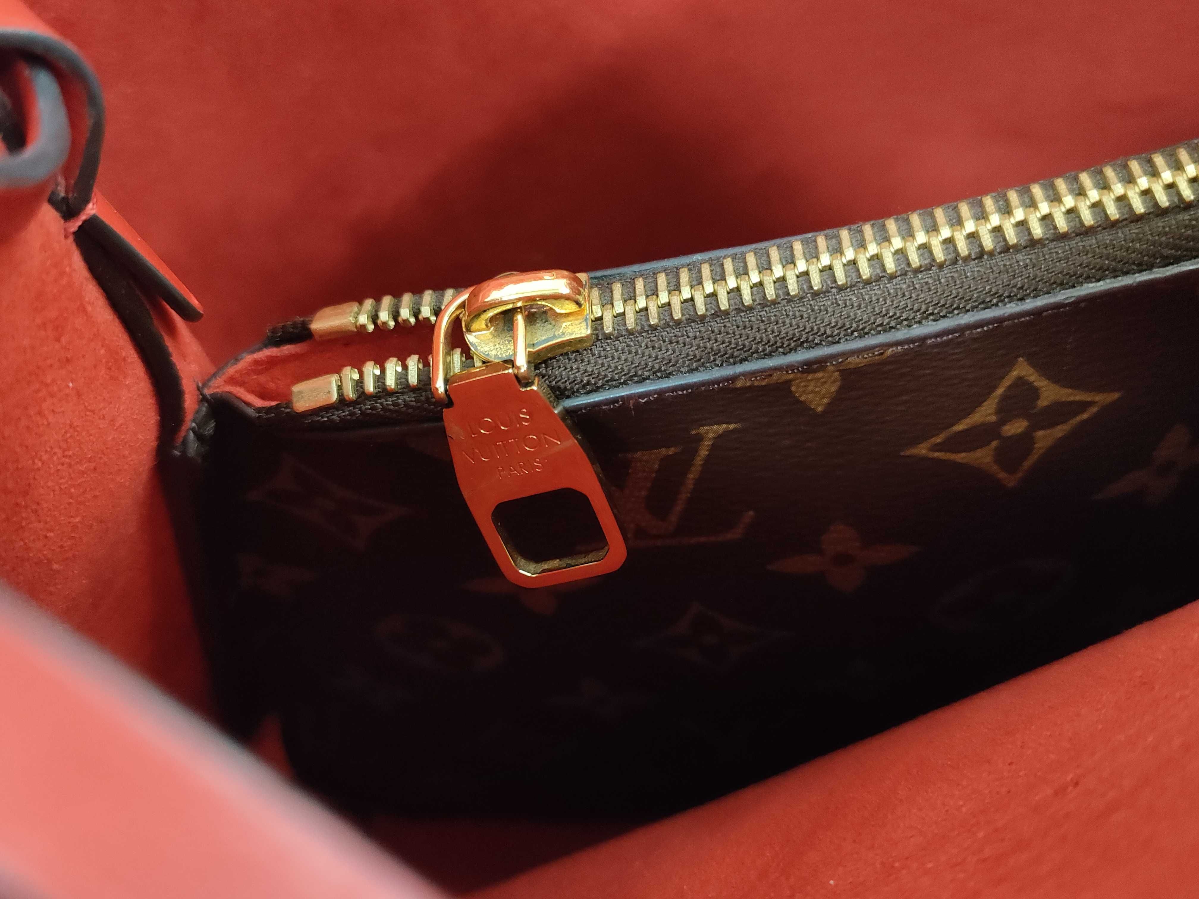 Monogram Louis Vuitton Bucket Shoulder Bag — view 12
