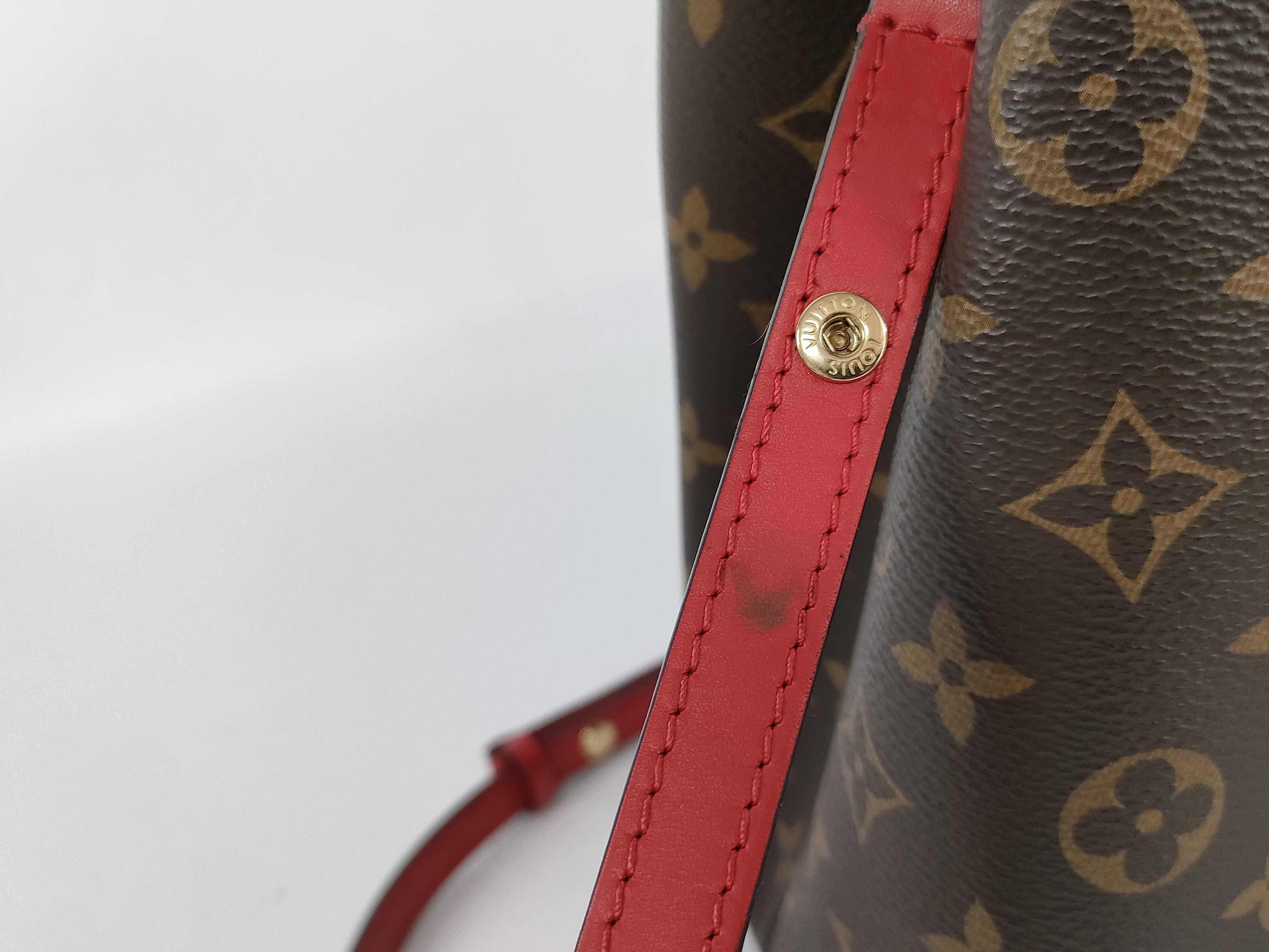 Monogram Louis Vuitton Bucket Shoulder Bag — view 14
