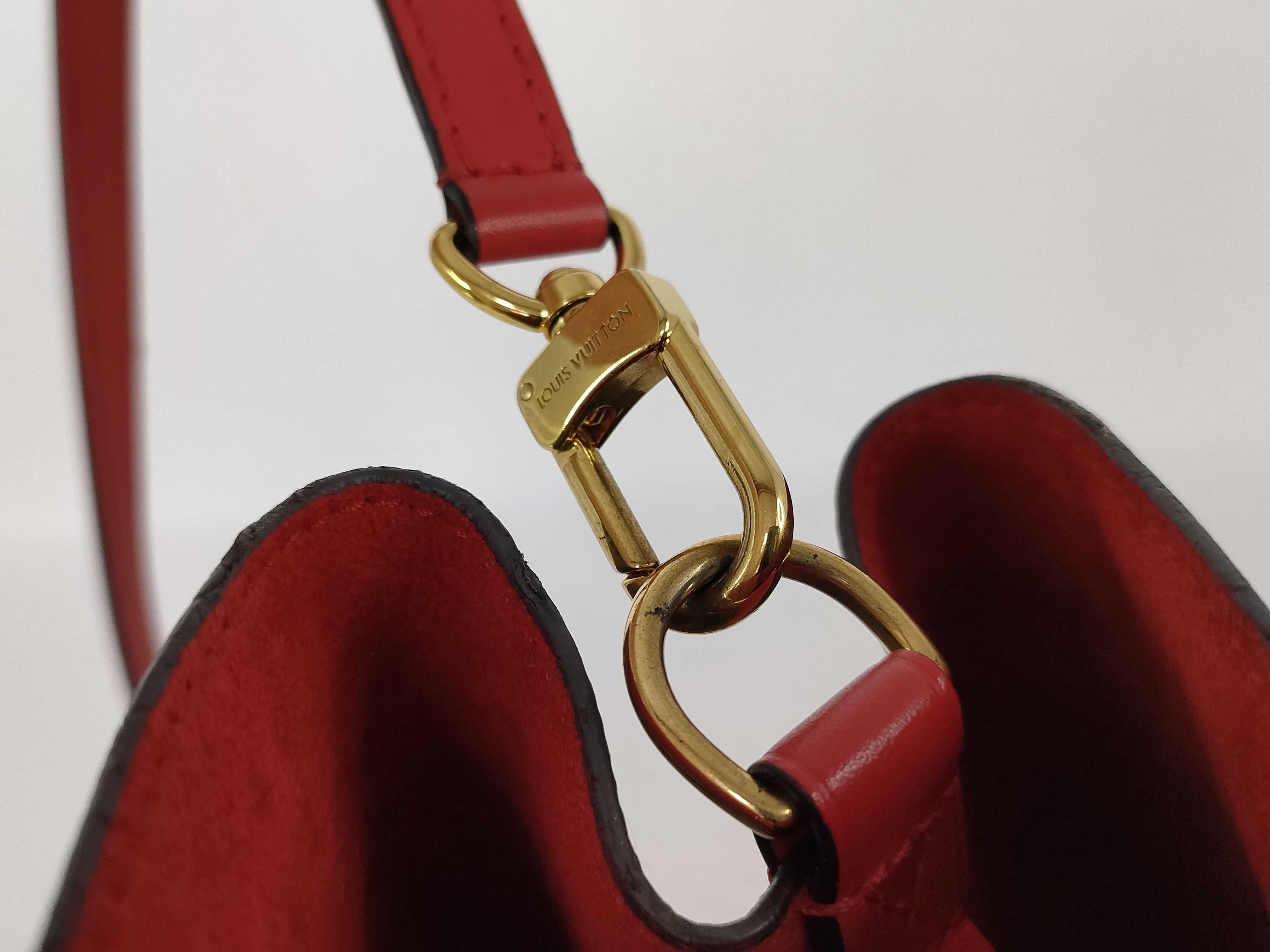 Monogram Louis Vuitton Bucket Shoulder Bag — view 5