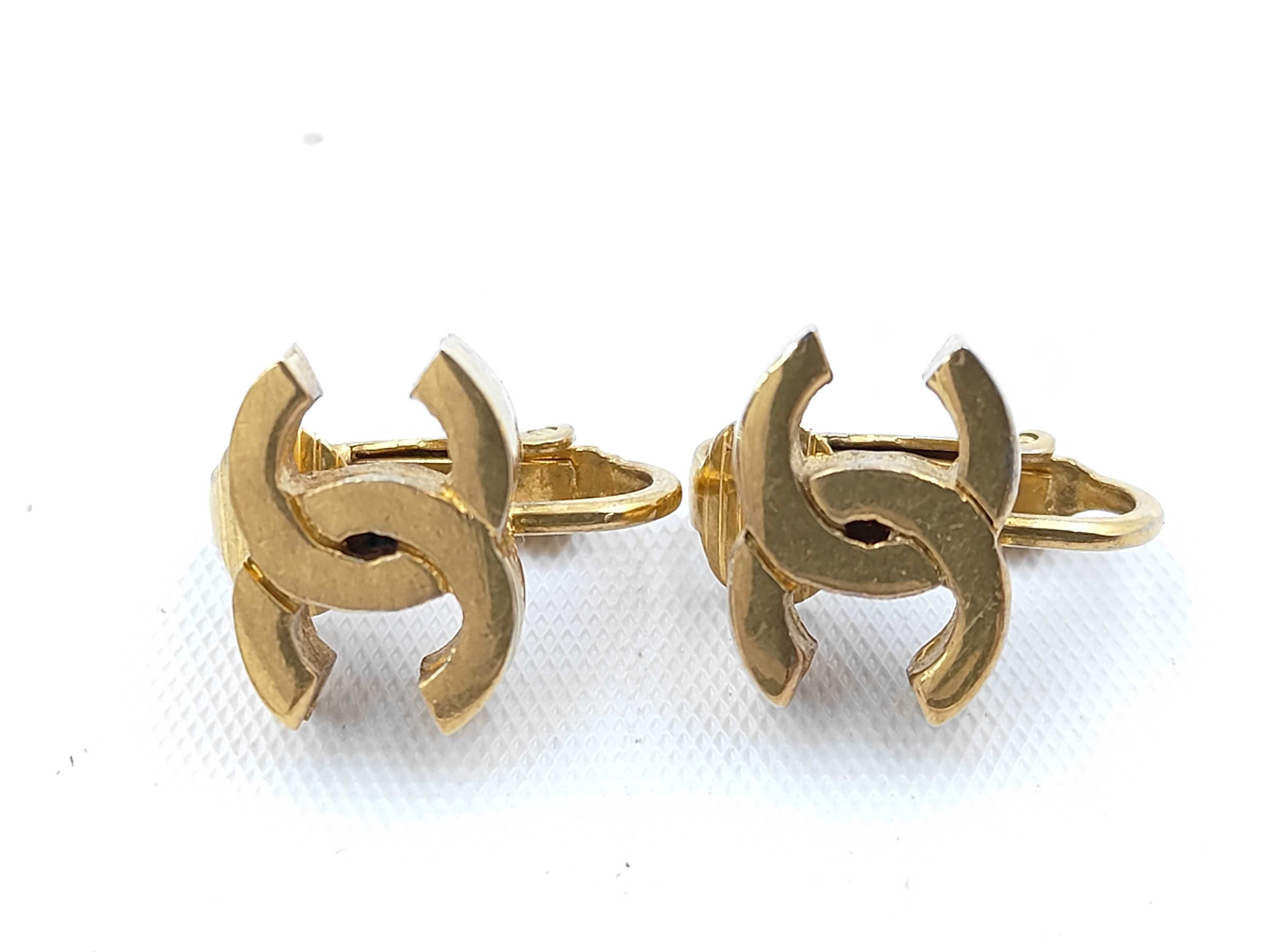 Coco Mark Gold Earrings