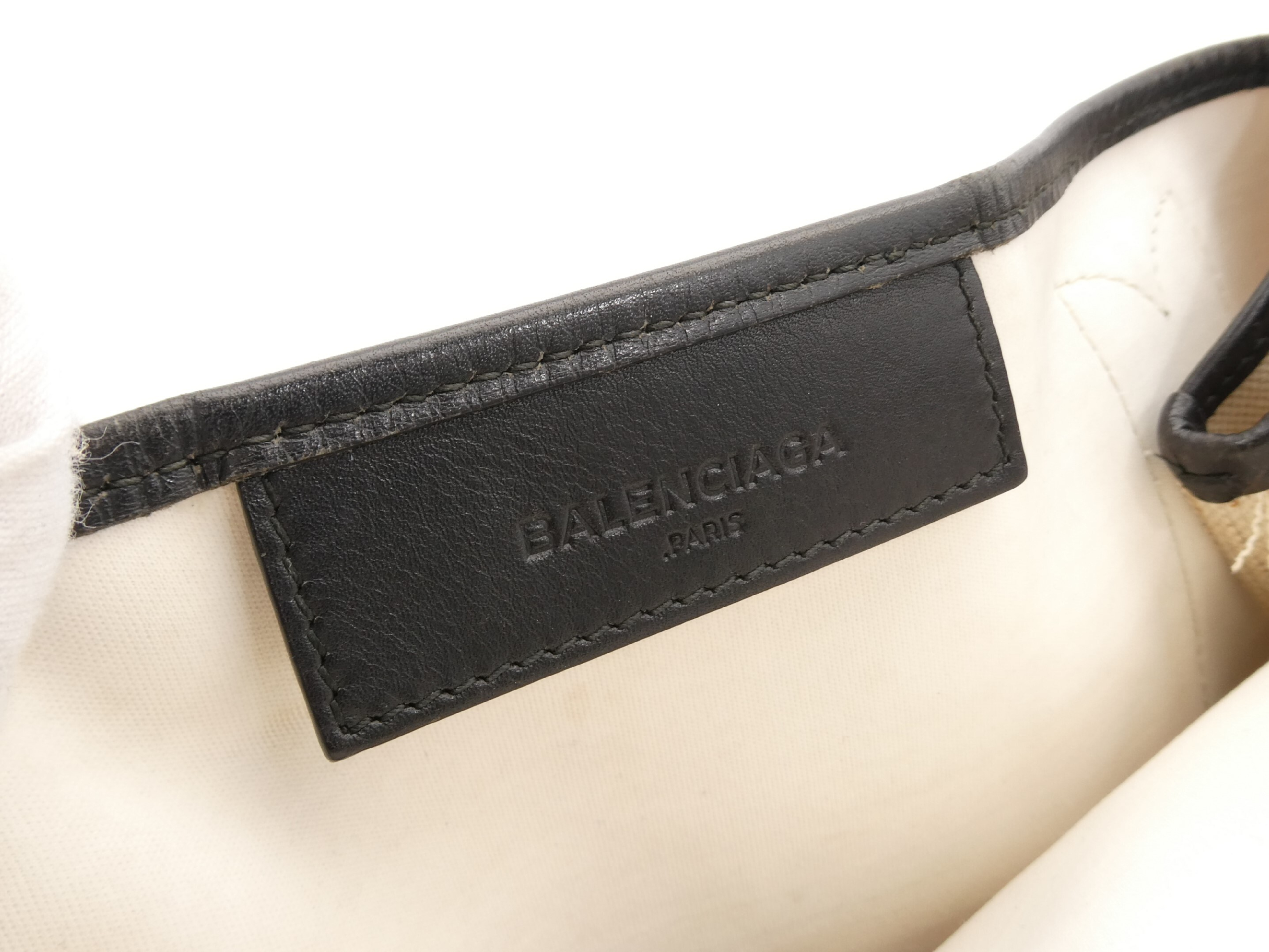 Navy Cabas Tote Bag — view 8