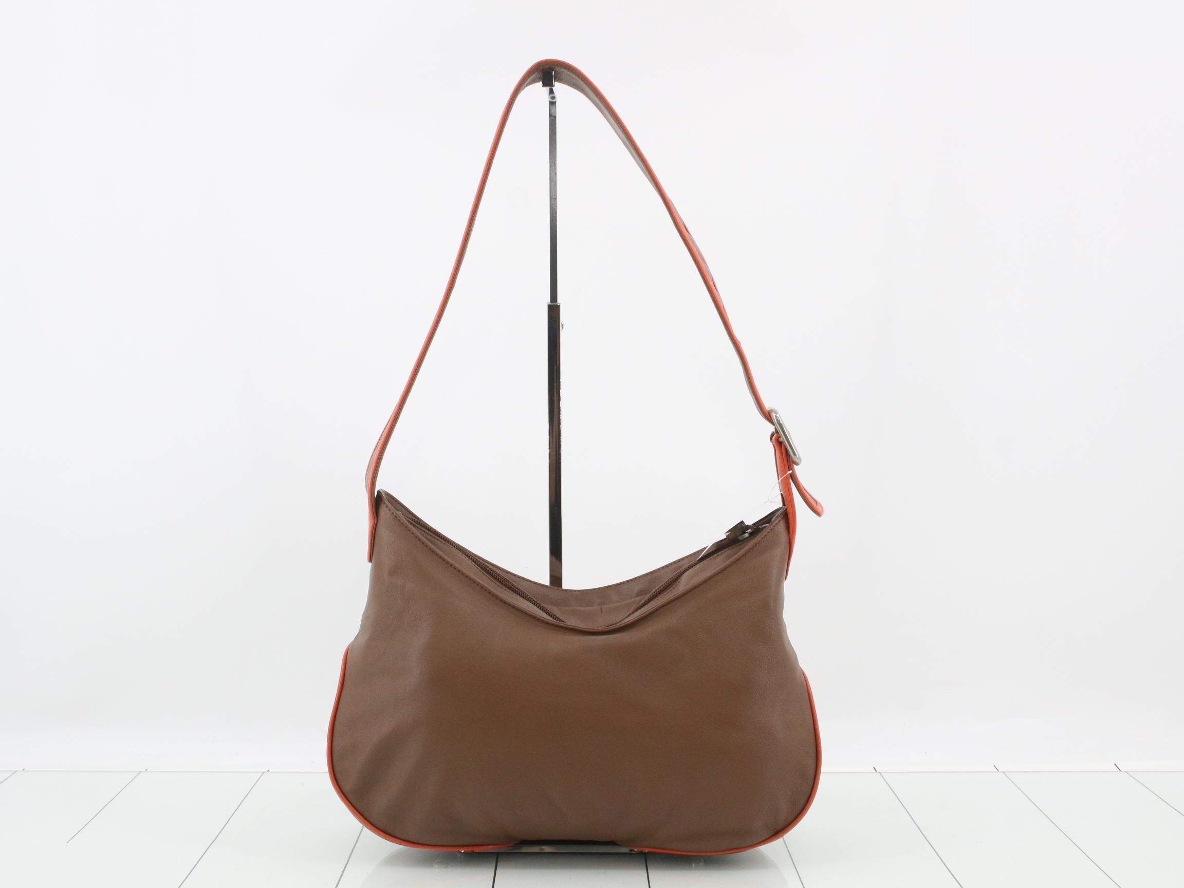 Nappa leather one-shoulder bag — view 2