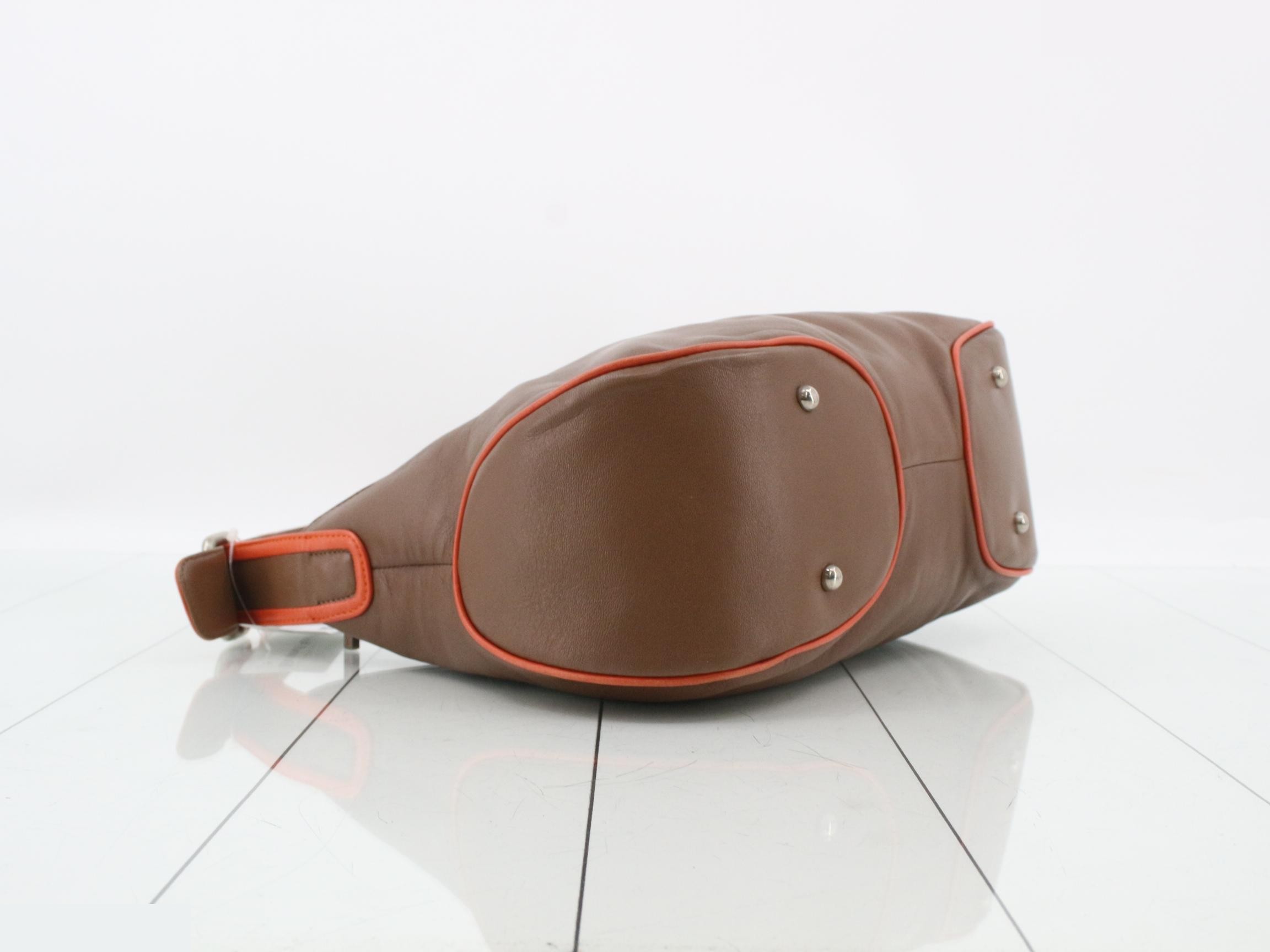 Nappa leather one-shoulder bag — view 5