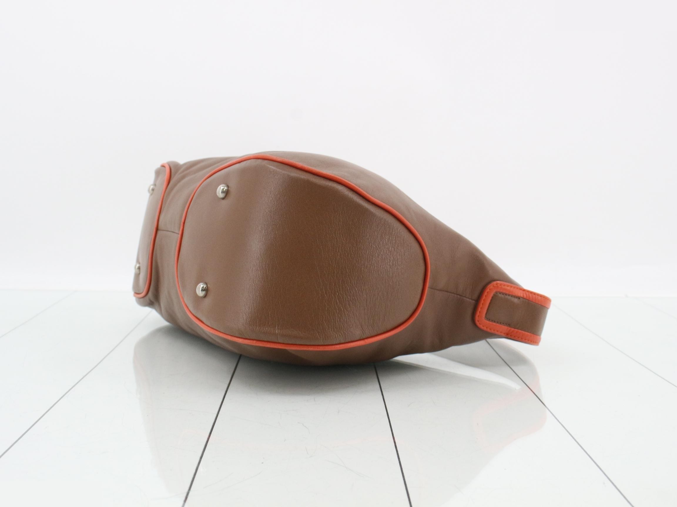 Nappa leather one-shoulder bag — view 6