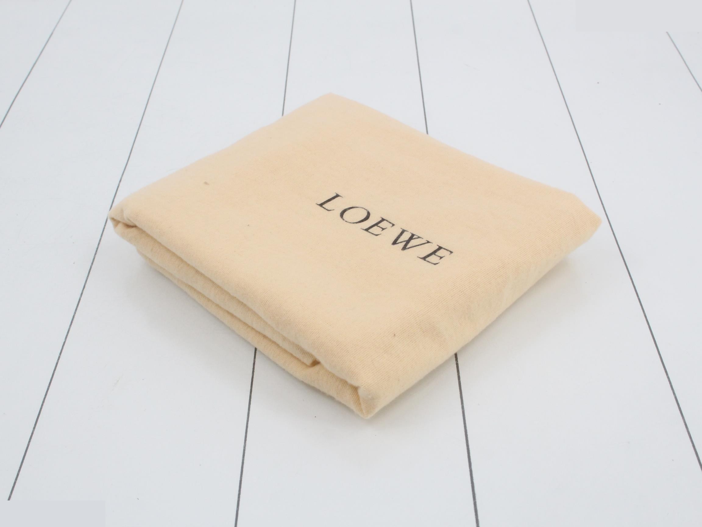 Anagram Tote Bag, White Leather, Studded Crown — view 7