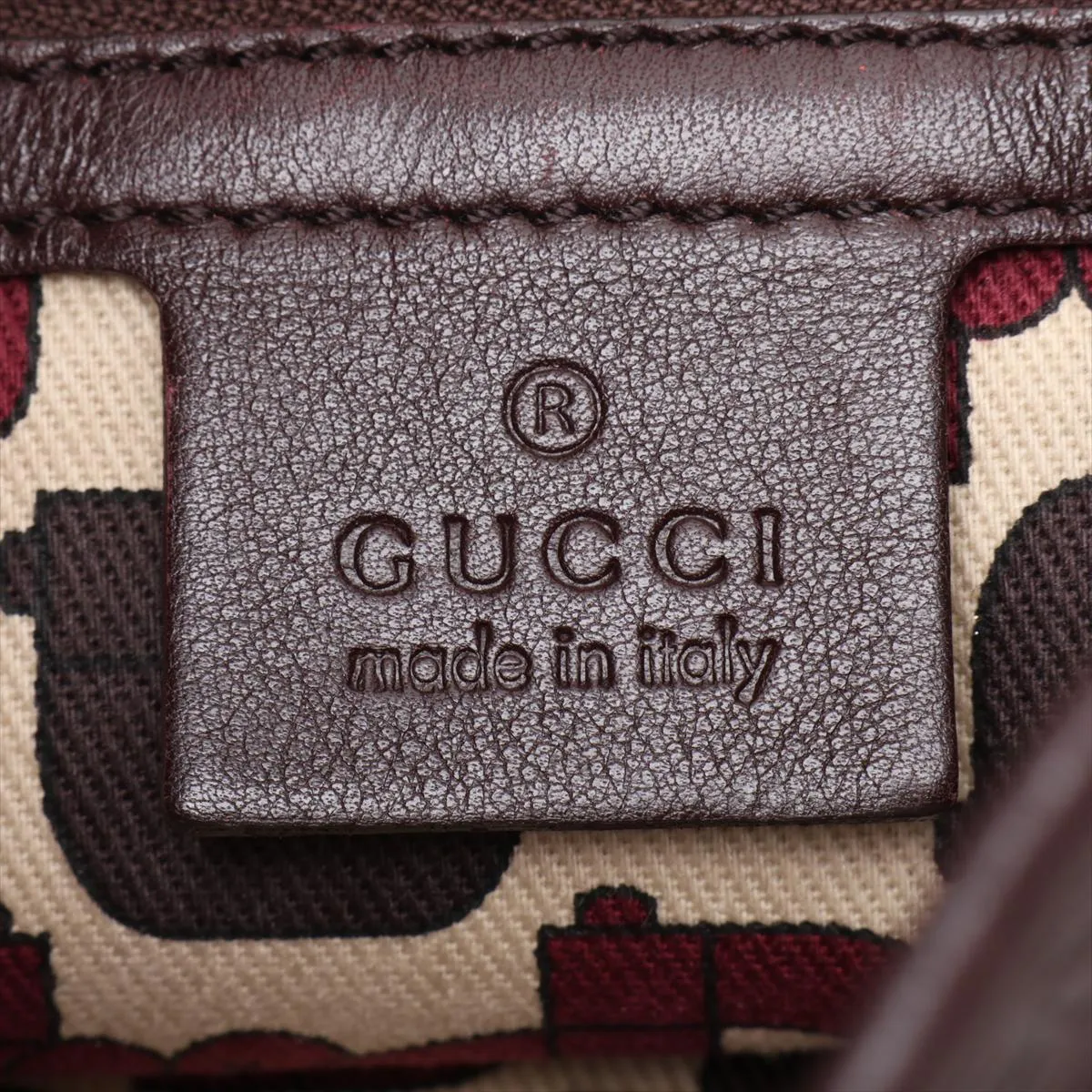 Guccissima Jackie Leather Shoulder Bag, Brown, 153029 — view 9