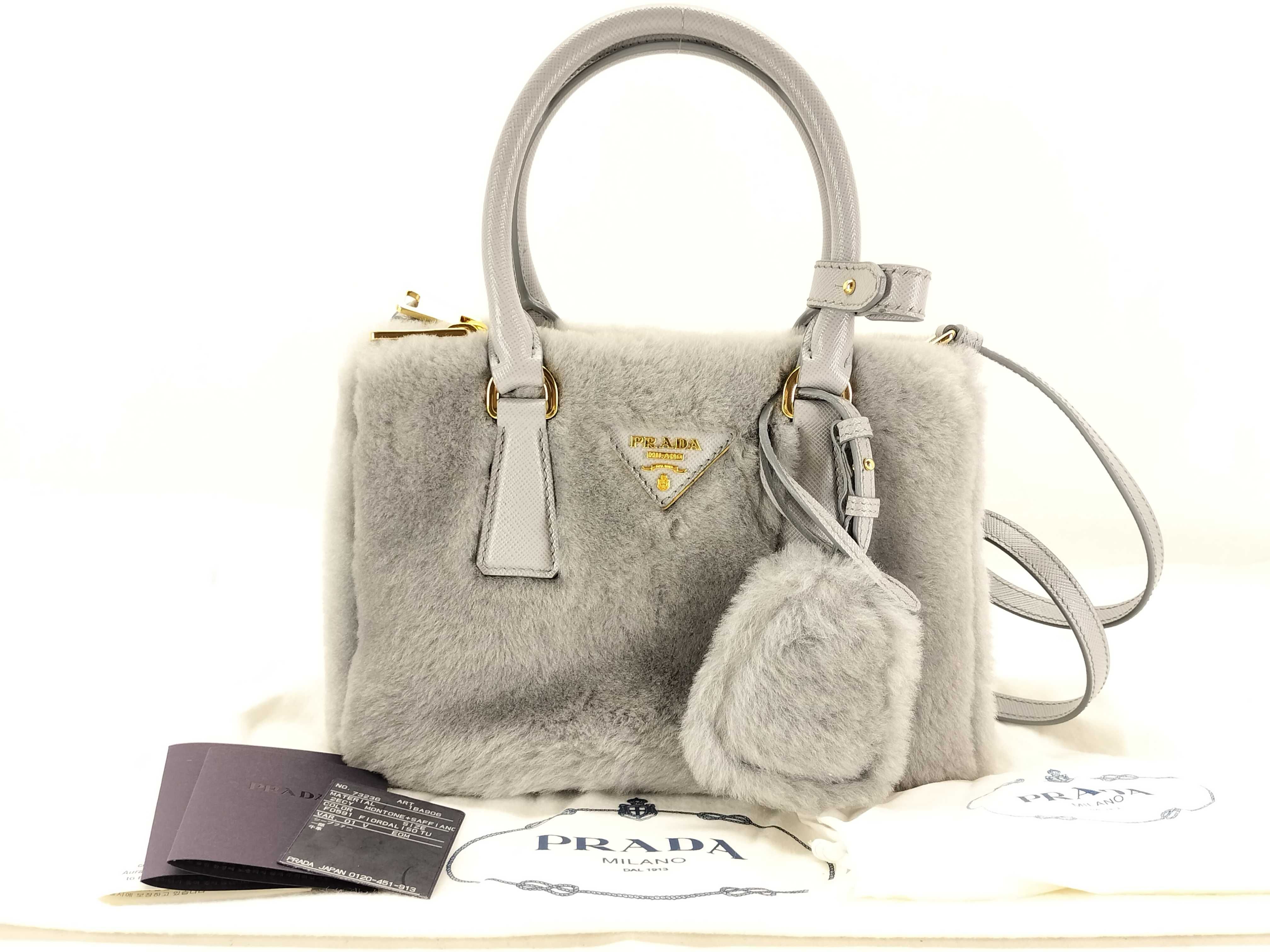 Galleria Mini 2-Way Fur Handbag 1BA906