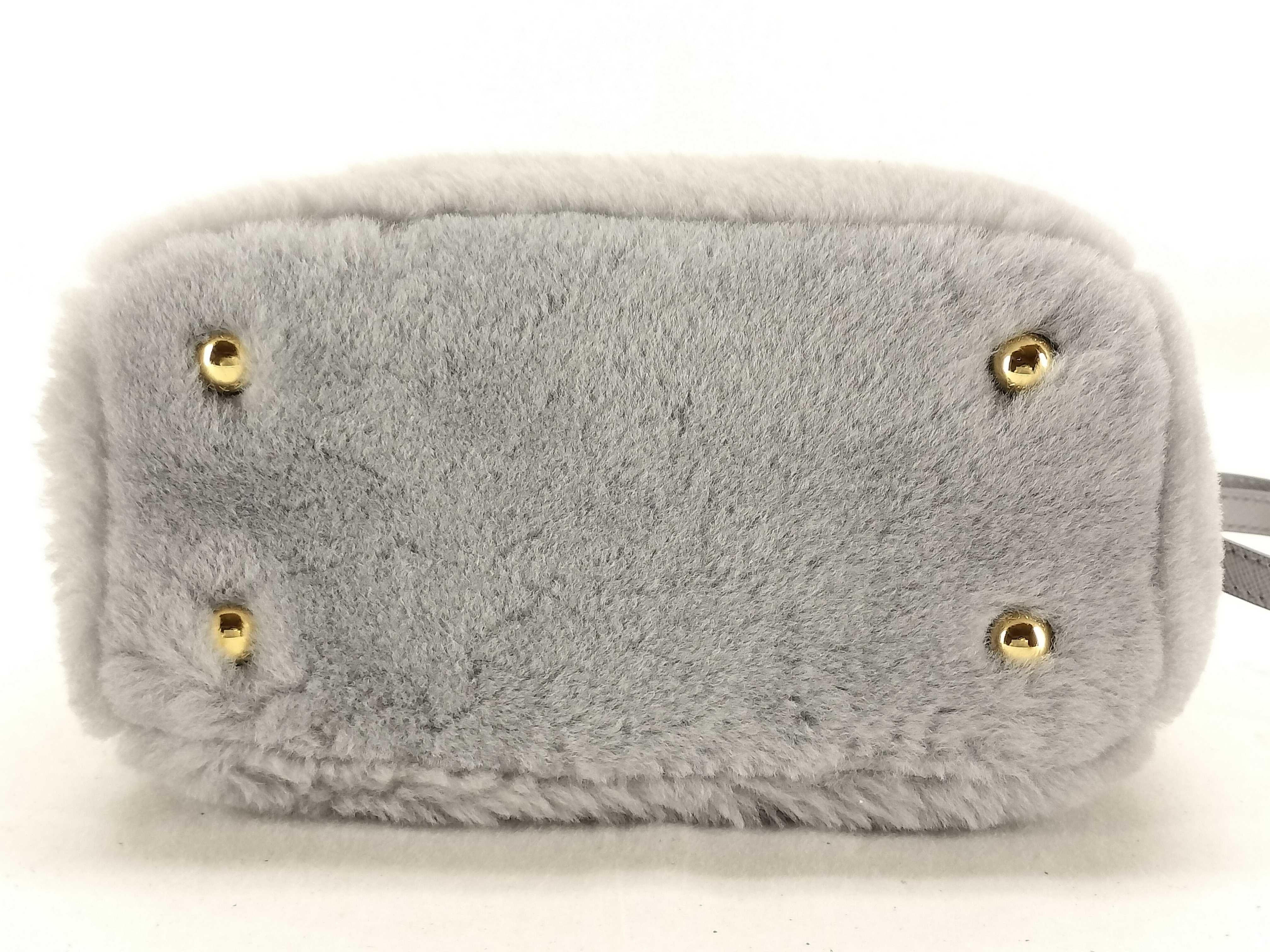 Galleria Mini 2-Way Fur Handbag 1BA906 — view 8