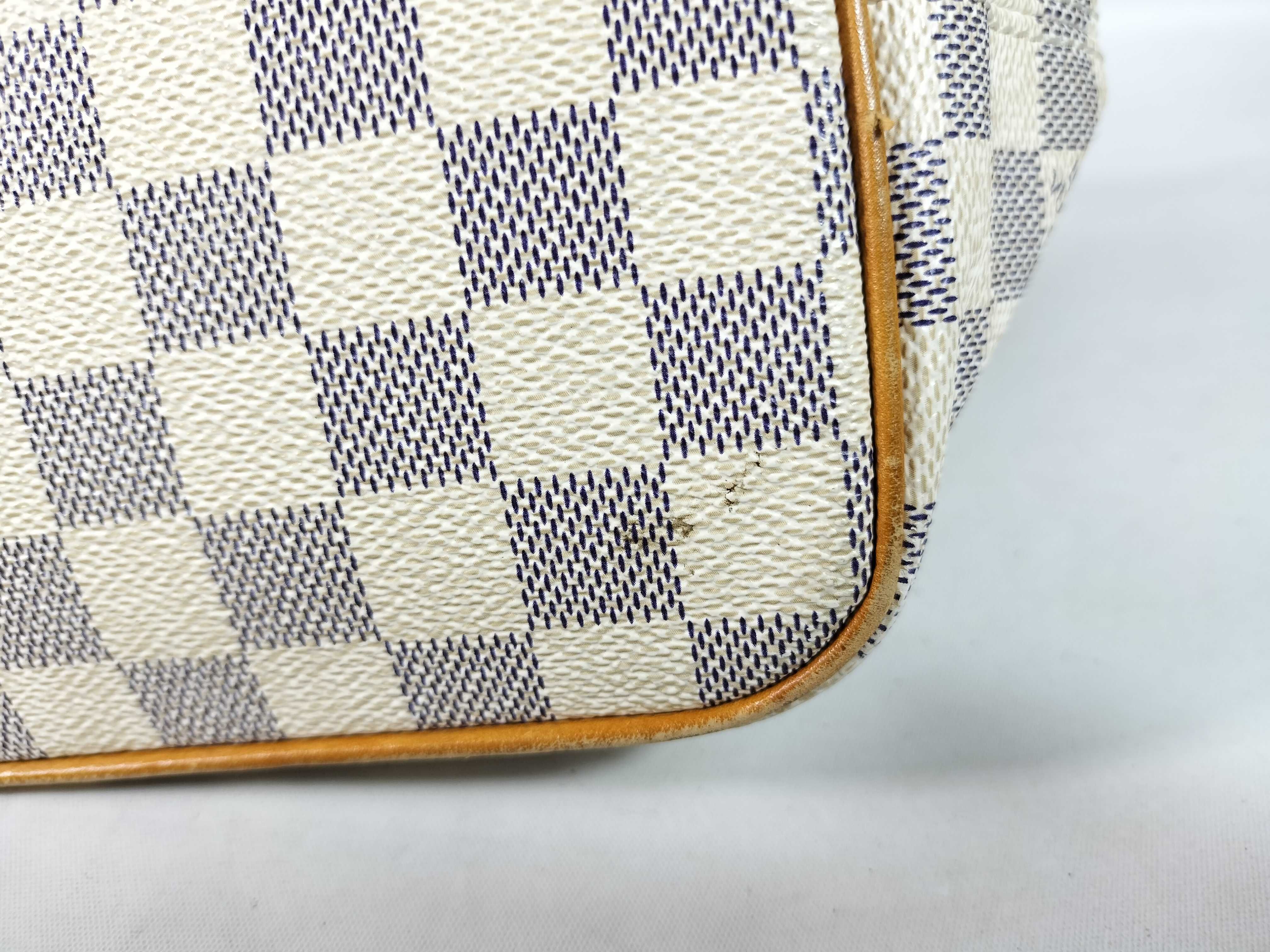 Damier Azur Saleya PM Azur Handbag — view 7