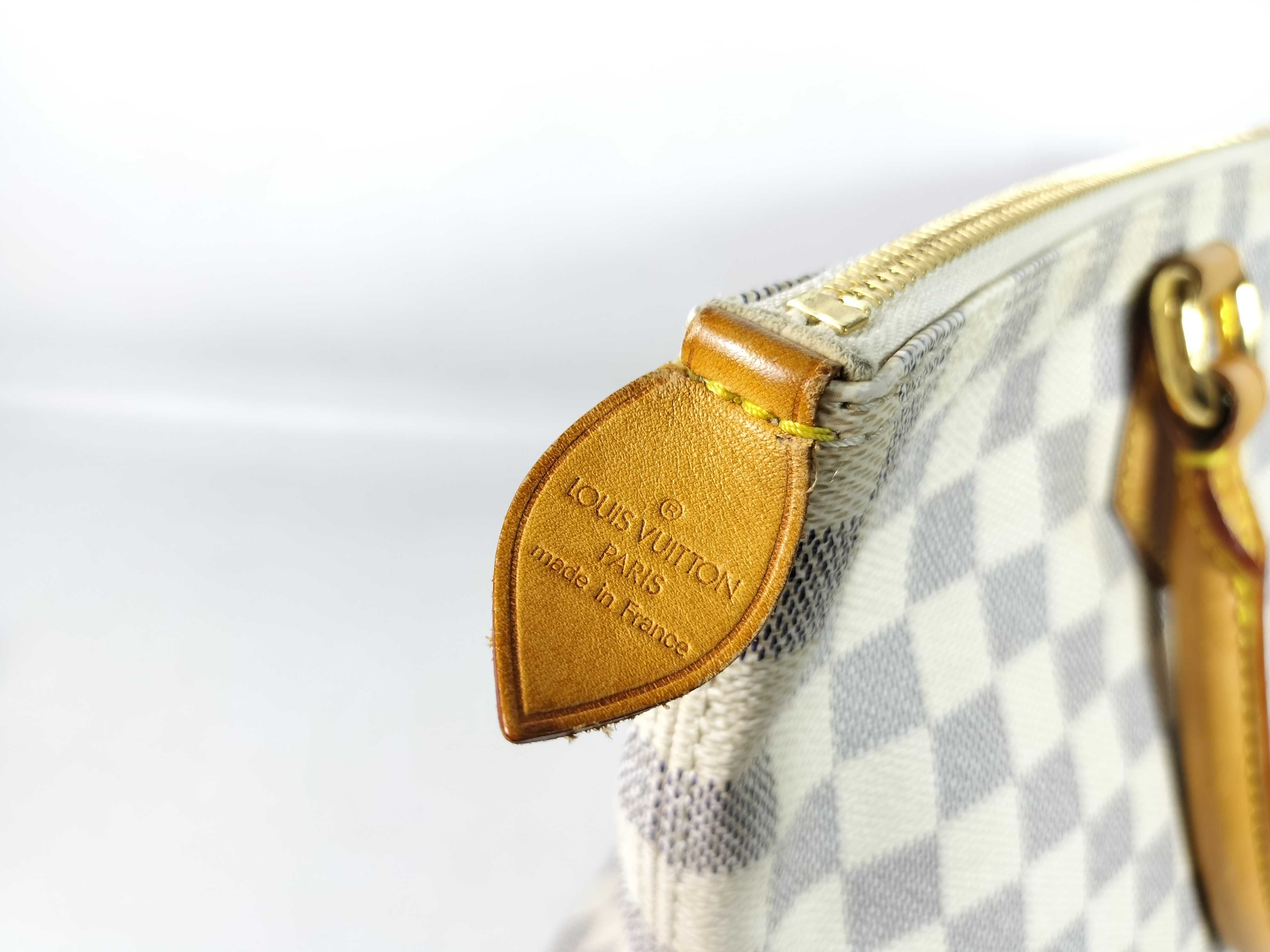 Damier Azur Saleya PM Azur Handbag — view 9