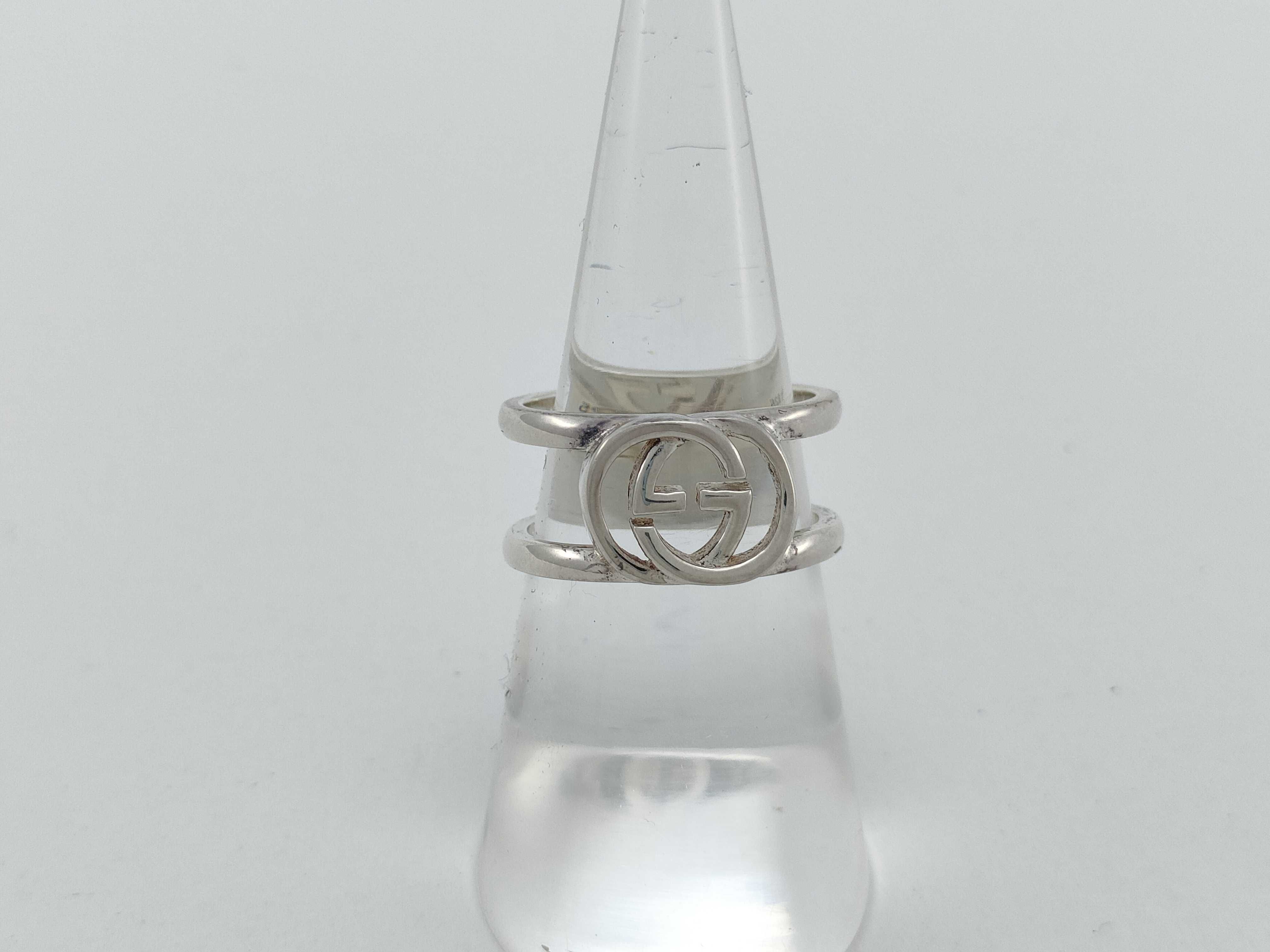 Interlocking Ring, Size 54, AG925, 4.6g