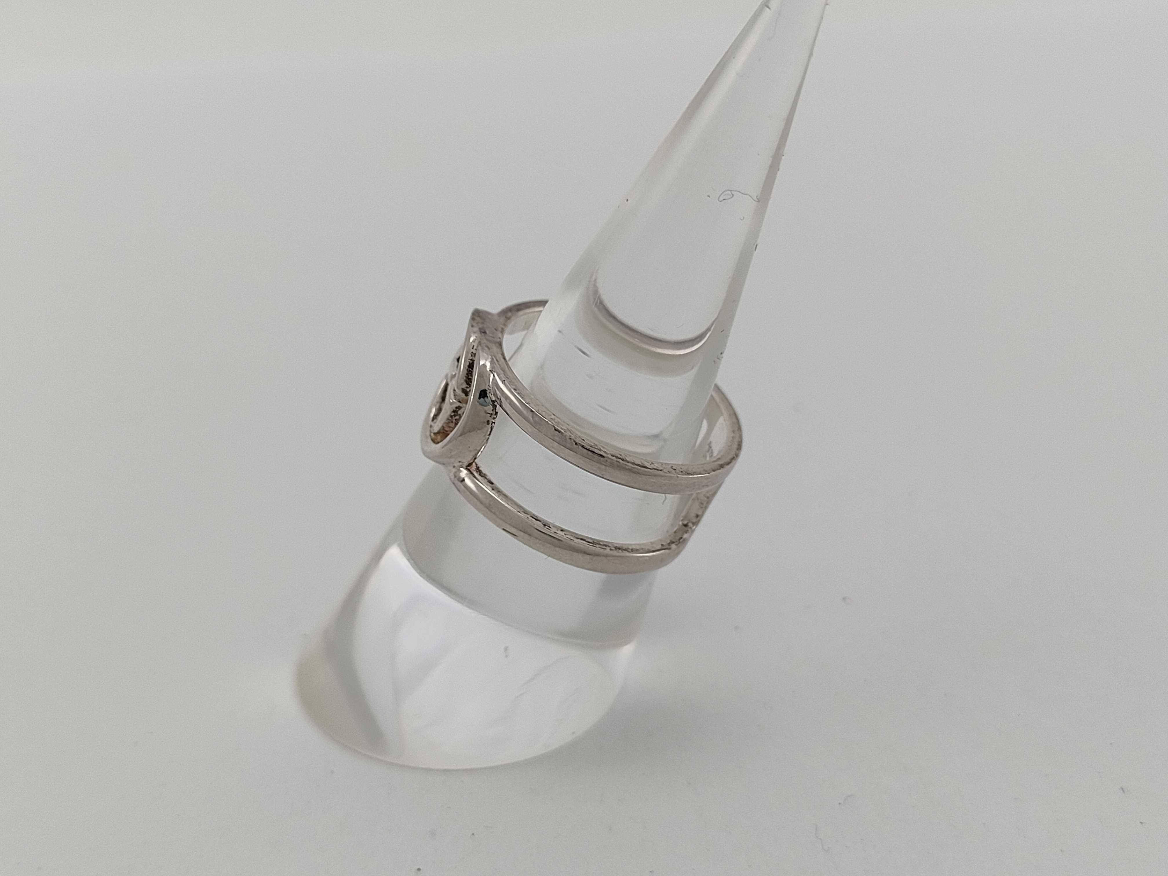 Interlocking Ring, Size 54, AG925, 4.6g — view 2
